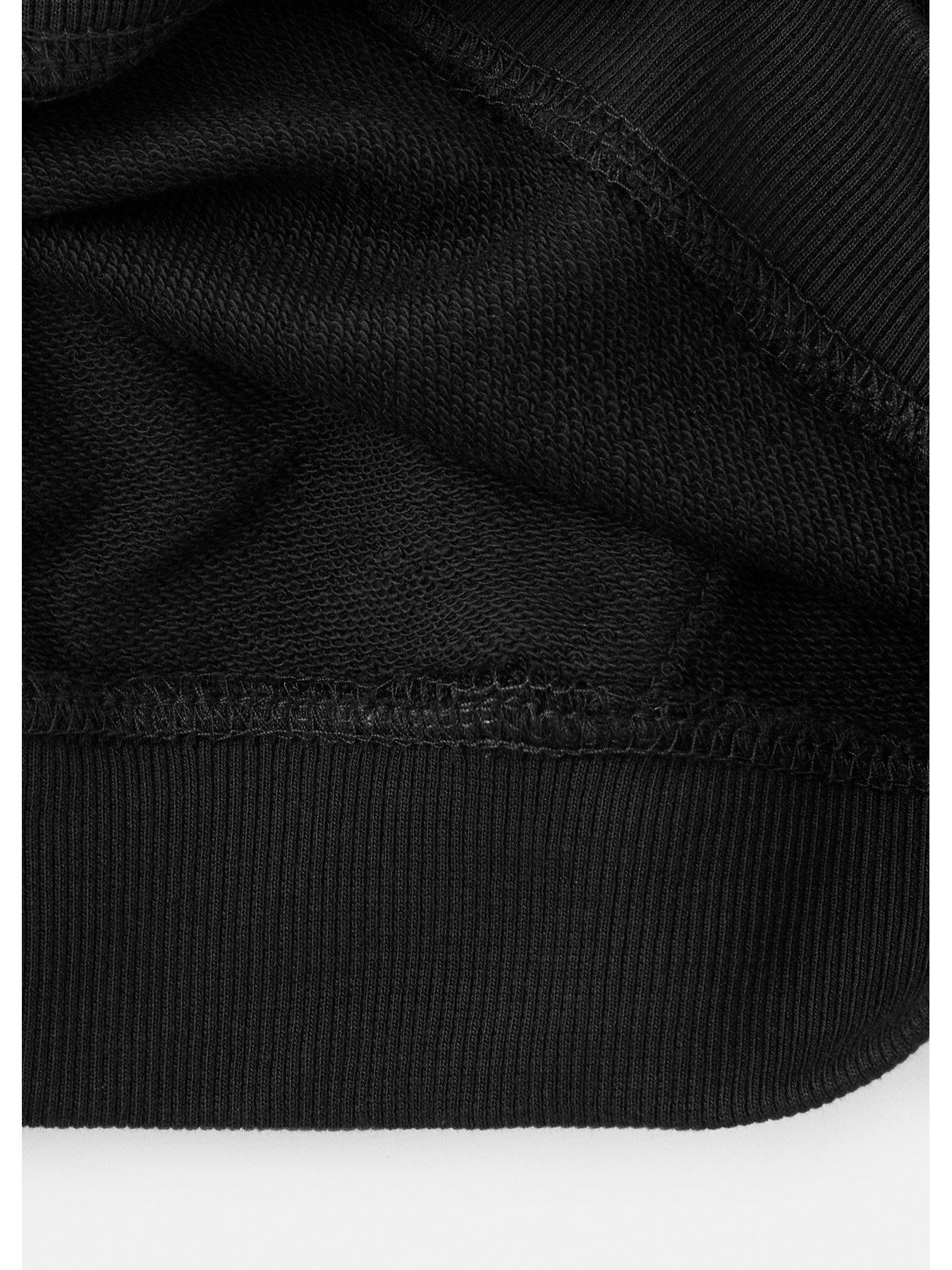 Image 3 of 4 of Mango Boys Essential Zip Through Hoody - Black