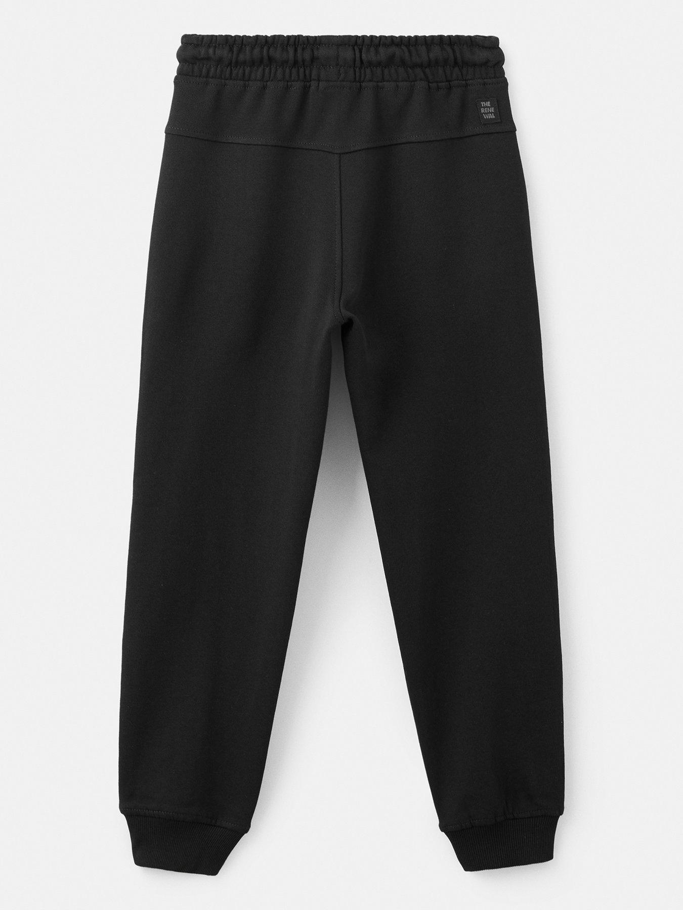 Image 2 of 4 of Mango Boys Basic Joggers - Black