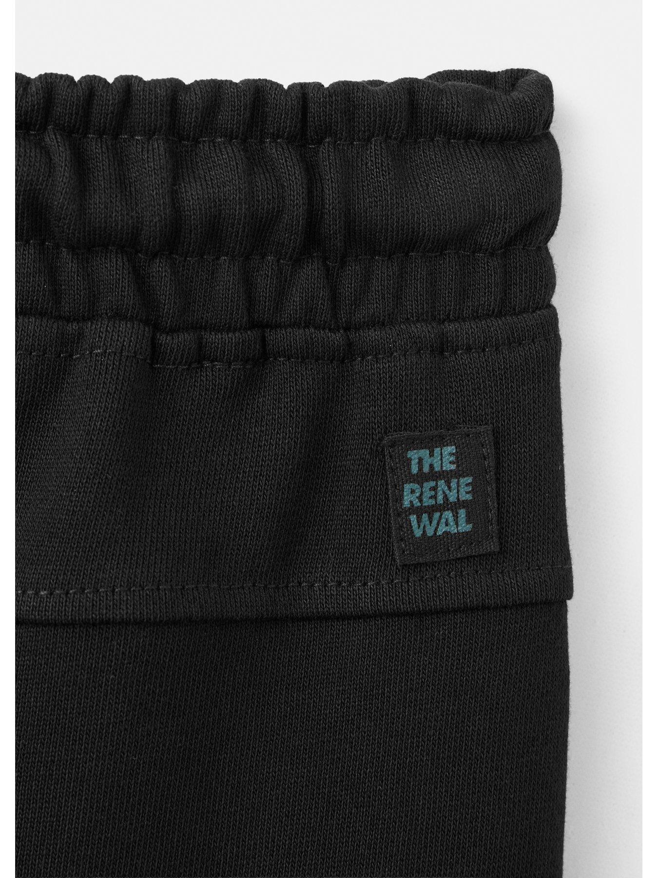 Image 4 of 4 of Mango Boys Basic Joggers - Black
