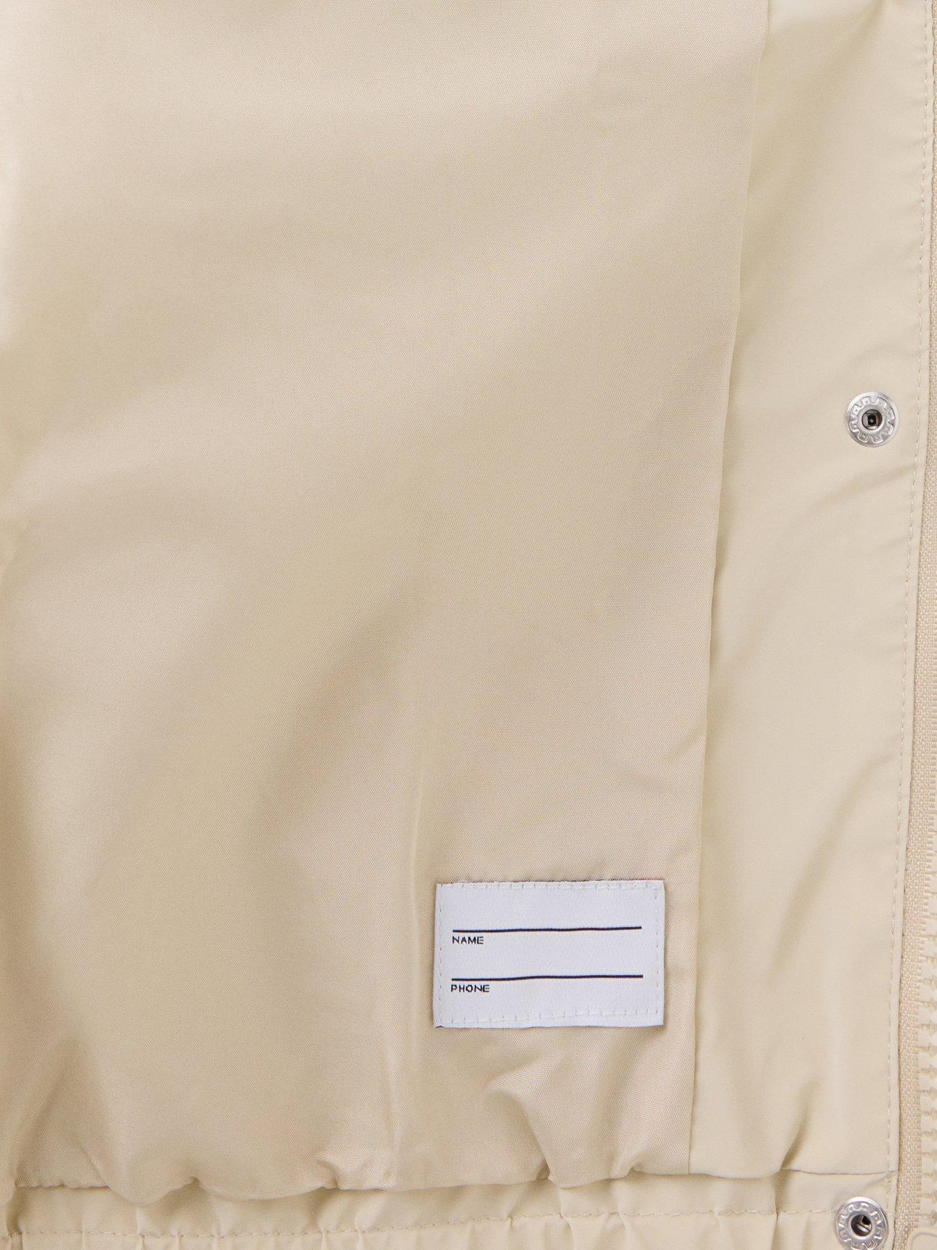 Image 4 of 4 of Mango Girls Elasticated Waist Raincoat - Beige