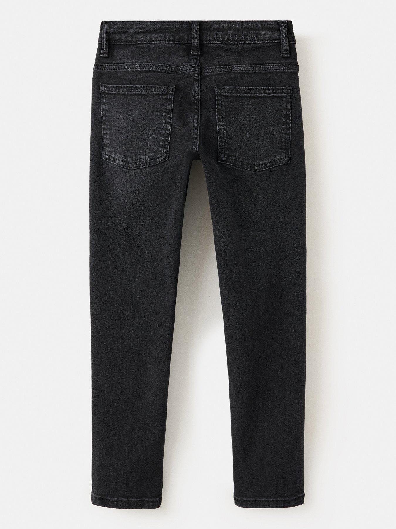 Image 2 of 4 of Mango Boys Slim Fit Jeans - Black