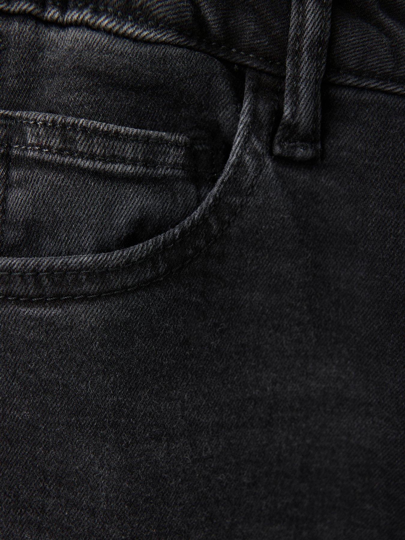 Image 3 of 4 of Mango Boys Slim Fit Jeans - Black