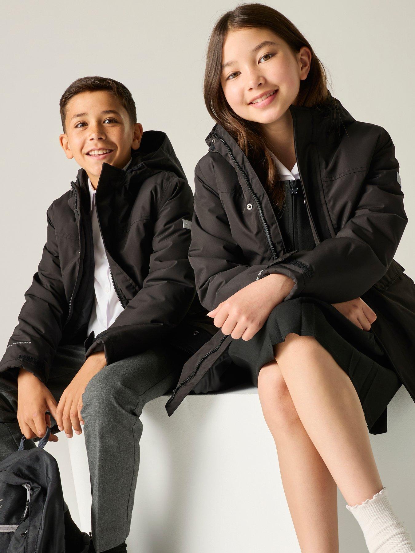 Regatta Kids Kids Farbank Ii Waterproof Insulated Jacket - Black - 3-4 Years - Image 5