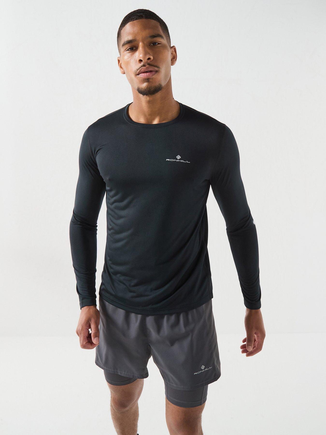 Ronhill Mens Running Core Long Sleeve T-Shirt - Black