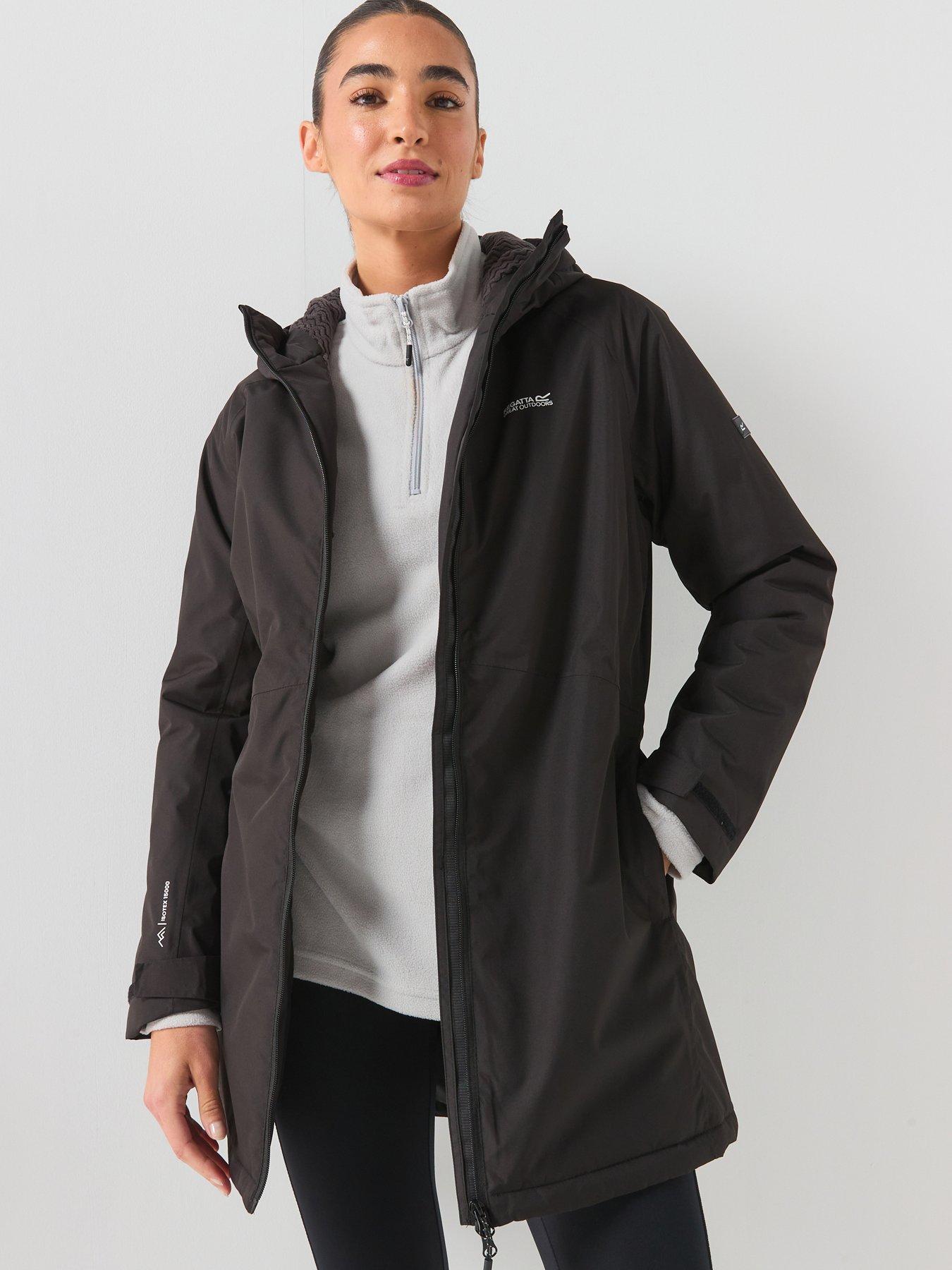 Regatta Women's Mabrie Waterproof Jacket - Black - 14 - Image 6