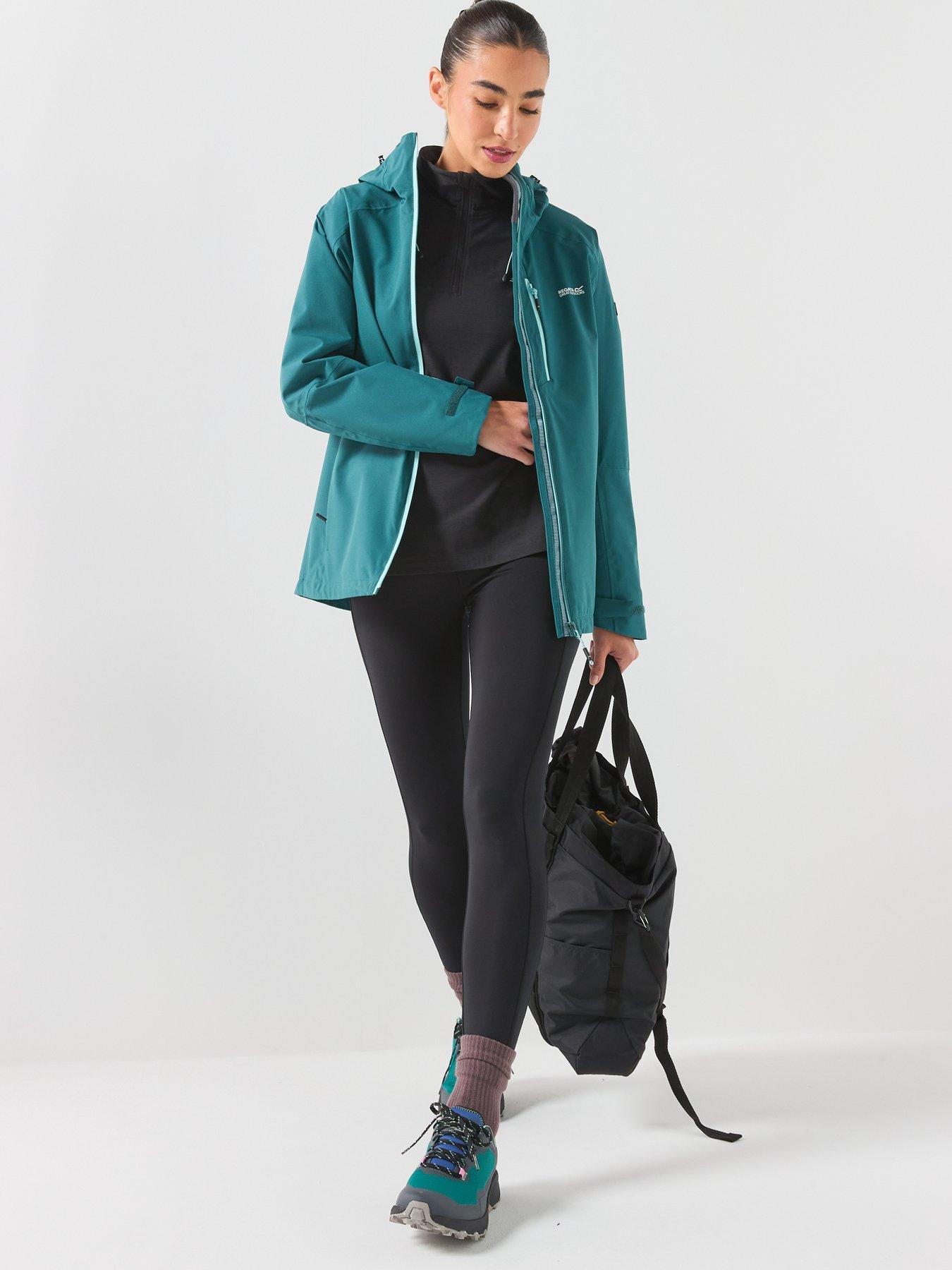 Image 3 of 6 of Regatta Ladies Women's Birchdale Ii Waterproof Shell-mediterranea (water Ballet)