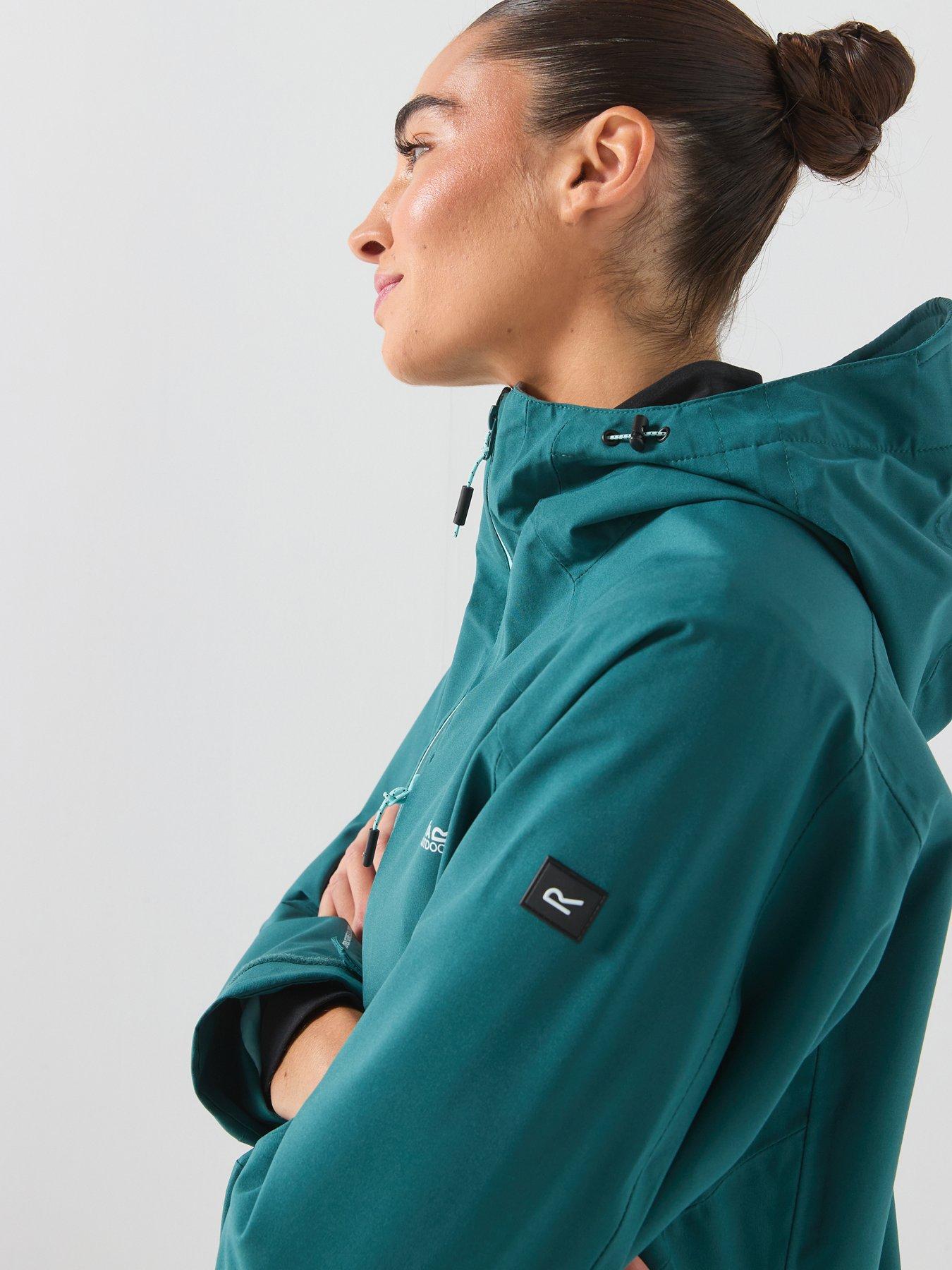 Image 5 of 6 of Regatta Ladies Women's Birchdale Ii Waterproof Shell-mediterranea (water Ballet)