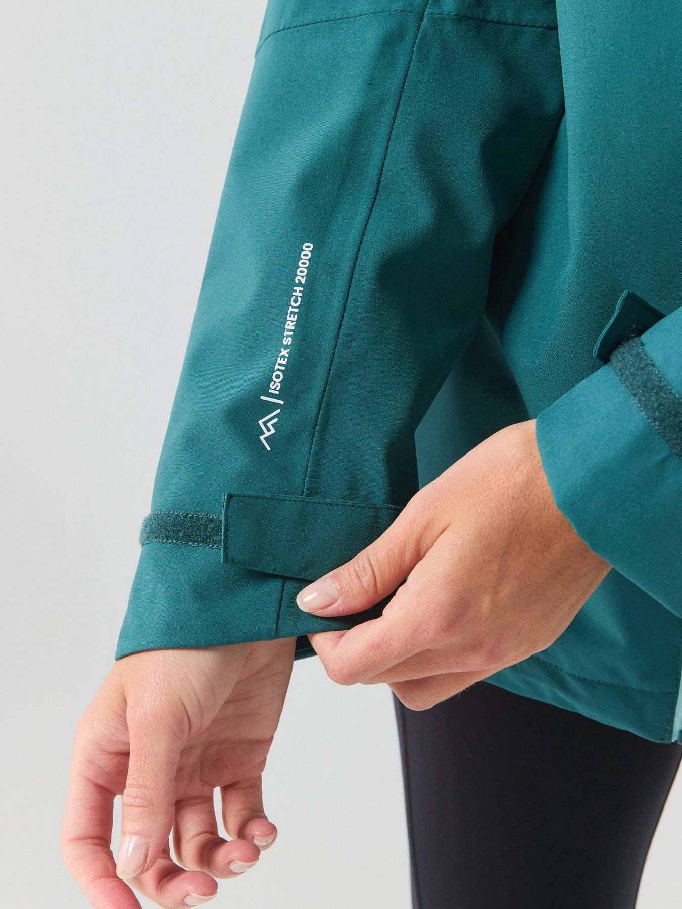 Image 6 of 6 of Regatta Ladies Women's Birchdale Ii Waterproof Shell-mediterranea (water Ballet)