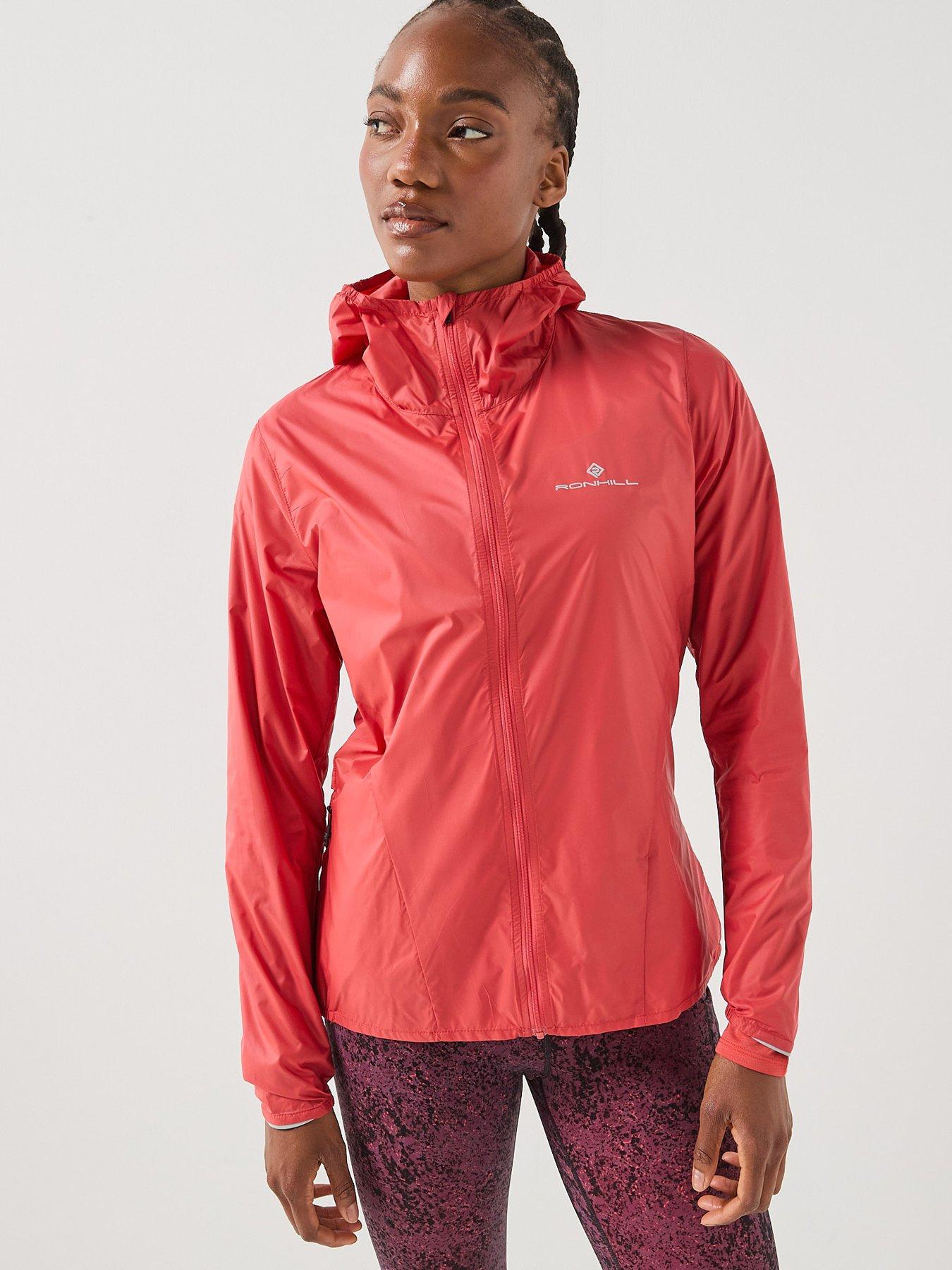 Image 1 of 6 of Ronhill Womens Running Tech All-terrain Packable Jacket - Orange