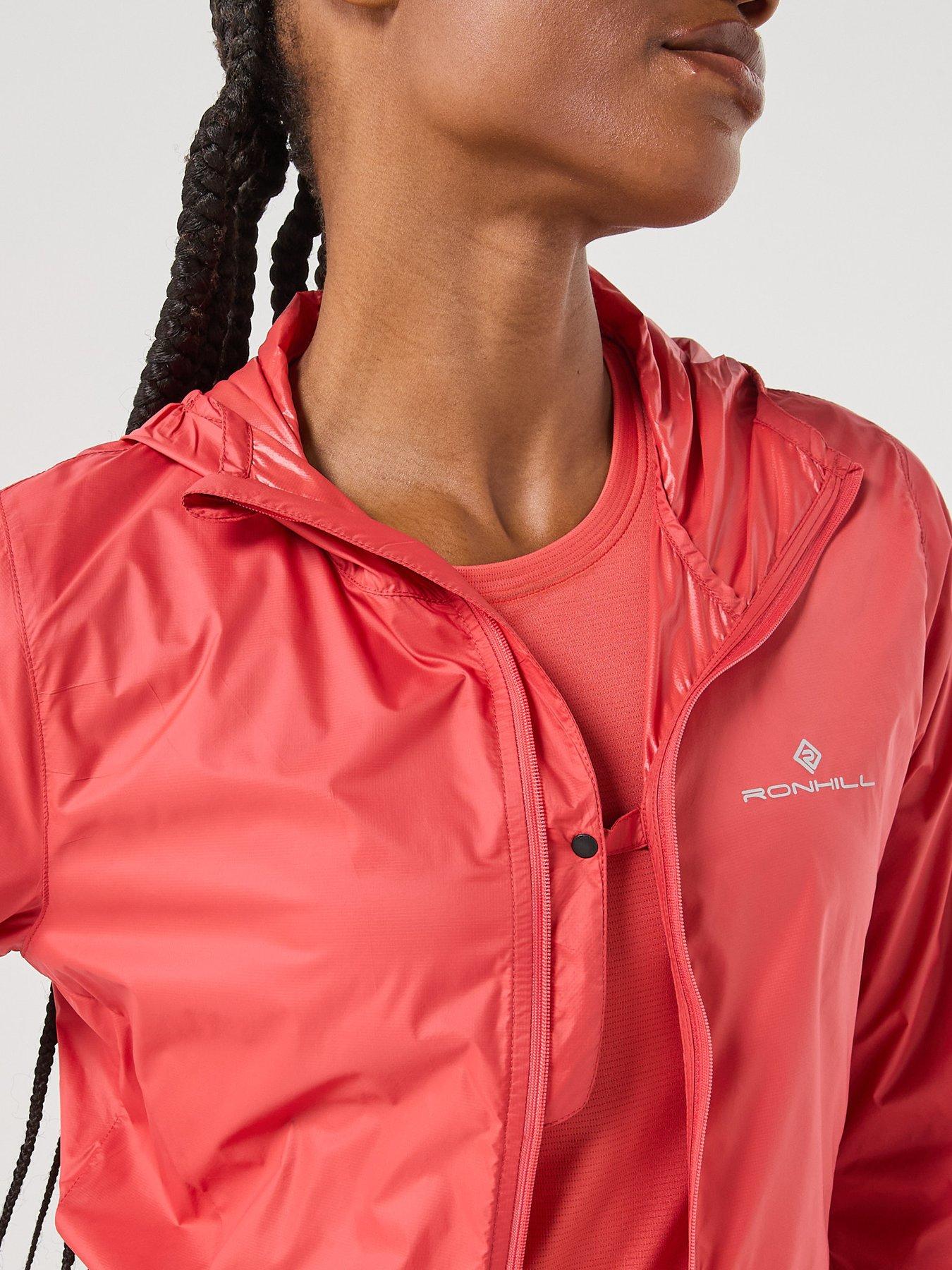 Image 6 of 6 of Ronhill Womens Running Tech All-terrain Packable Jacket - Orange
