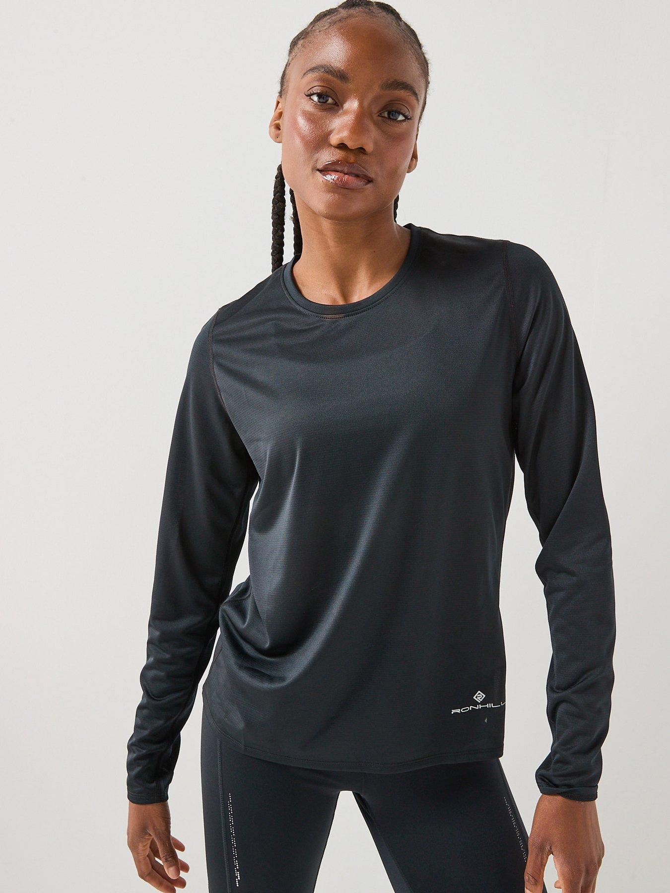 Ronhill Womens Running Core Long Sleeve T-Shirt - Black