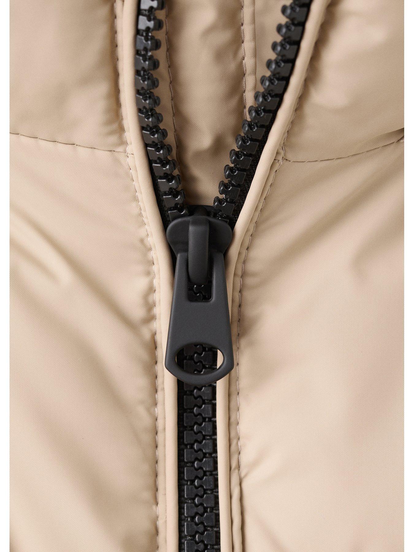 Image 3 of 4 of Mango Boys Padded Short Coat - Cream