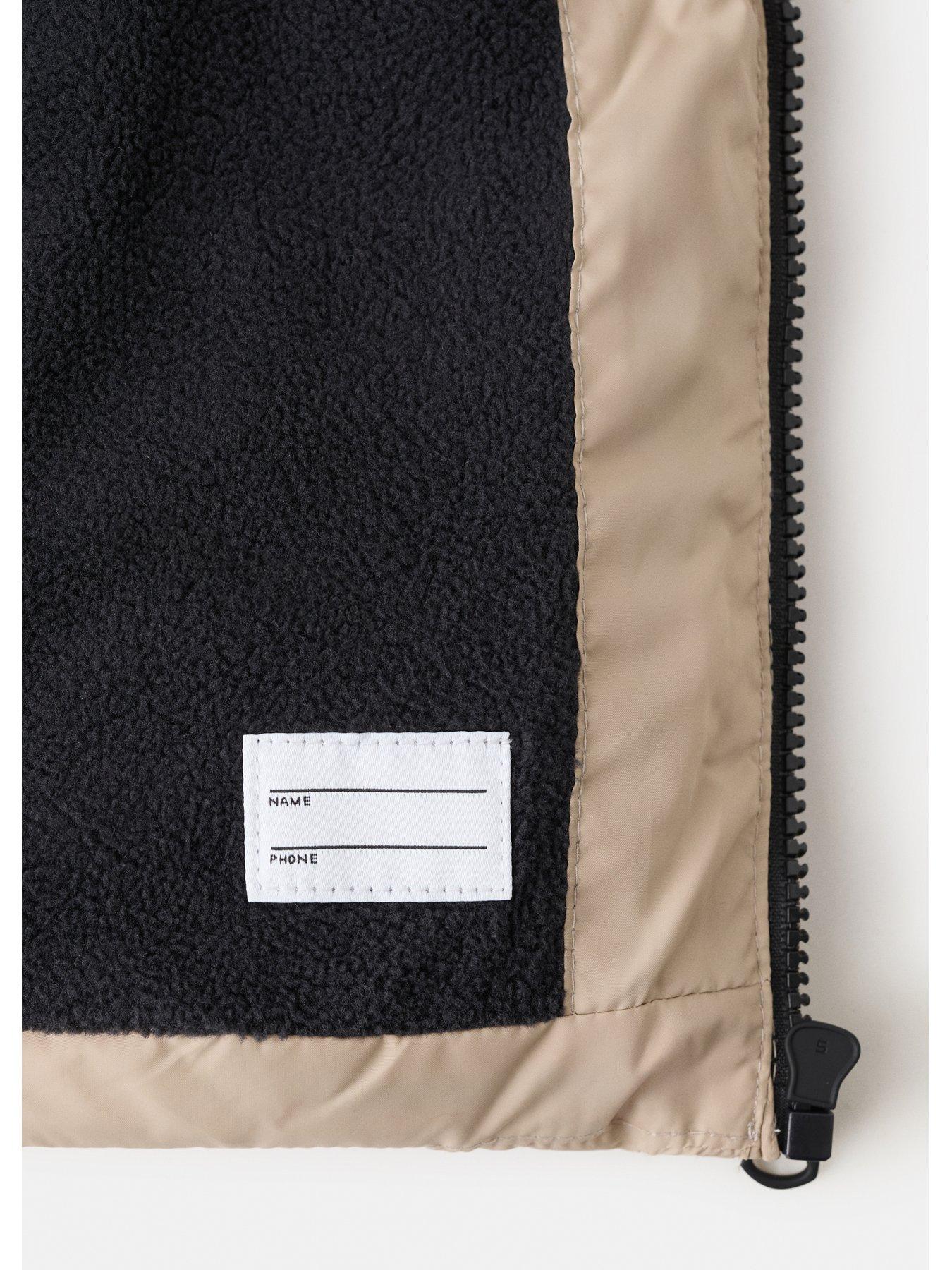 Image 4 of 4 of Mango Boys Padded Short Coat - Cream