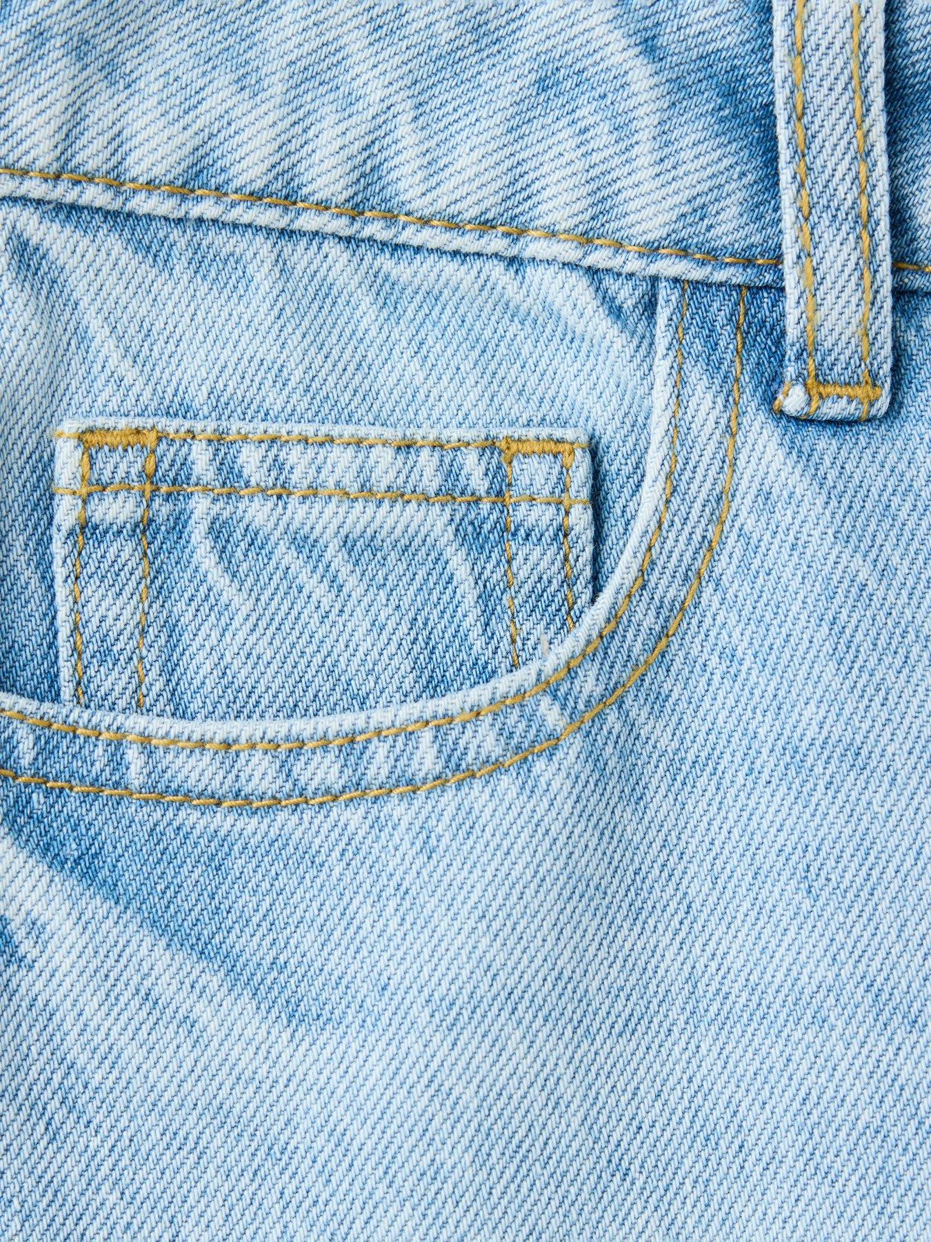 Image 3 of 4 of Mango Boys Regular Fit Jeans - Light Blue
