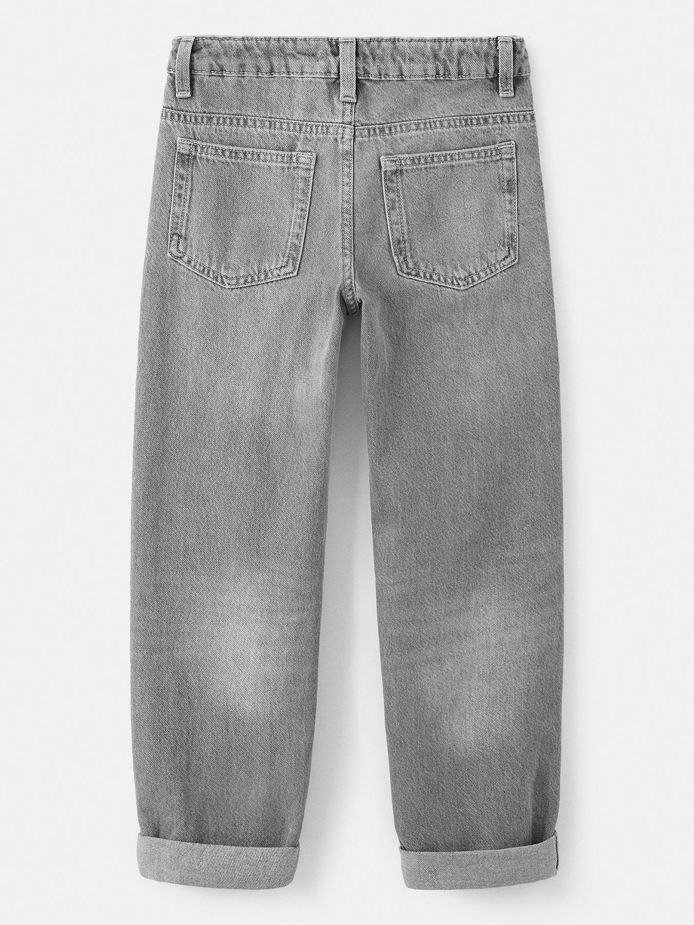 Image 2 of 4 of Mango Boys Regular Fit Jeans - Grey