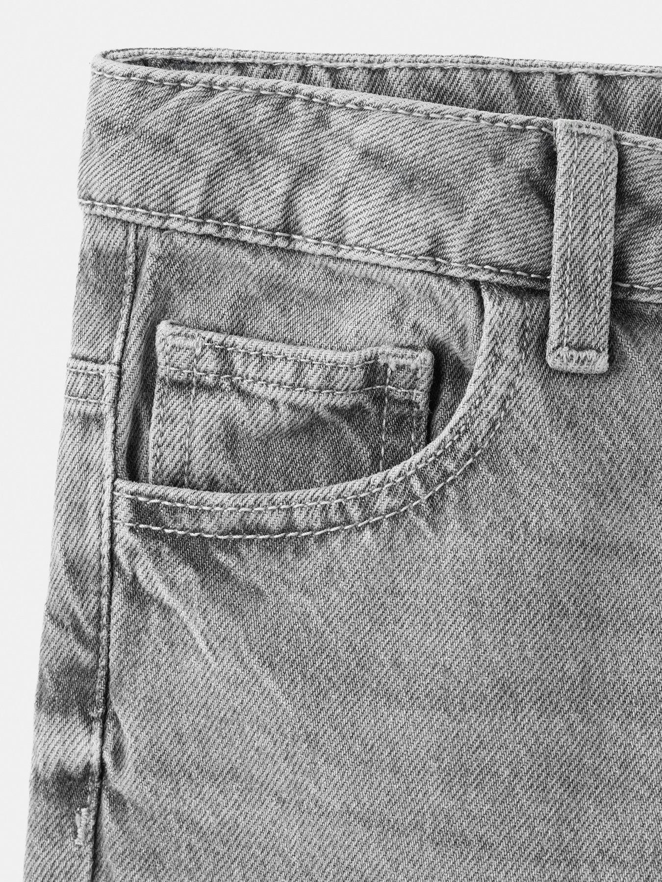 Image 3 of 4 of Mango Boys Regular Fit Jeans - Grey