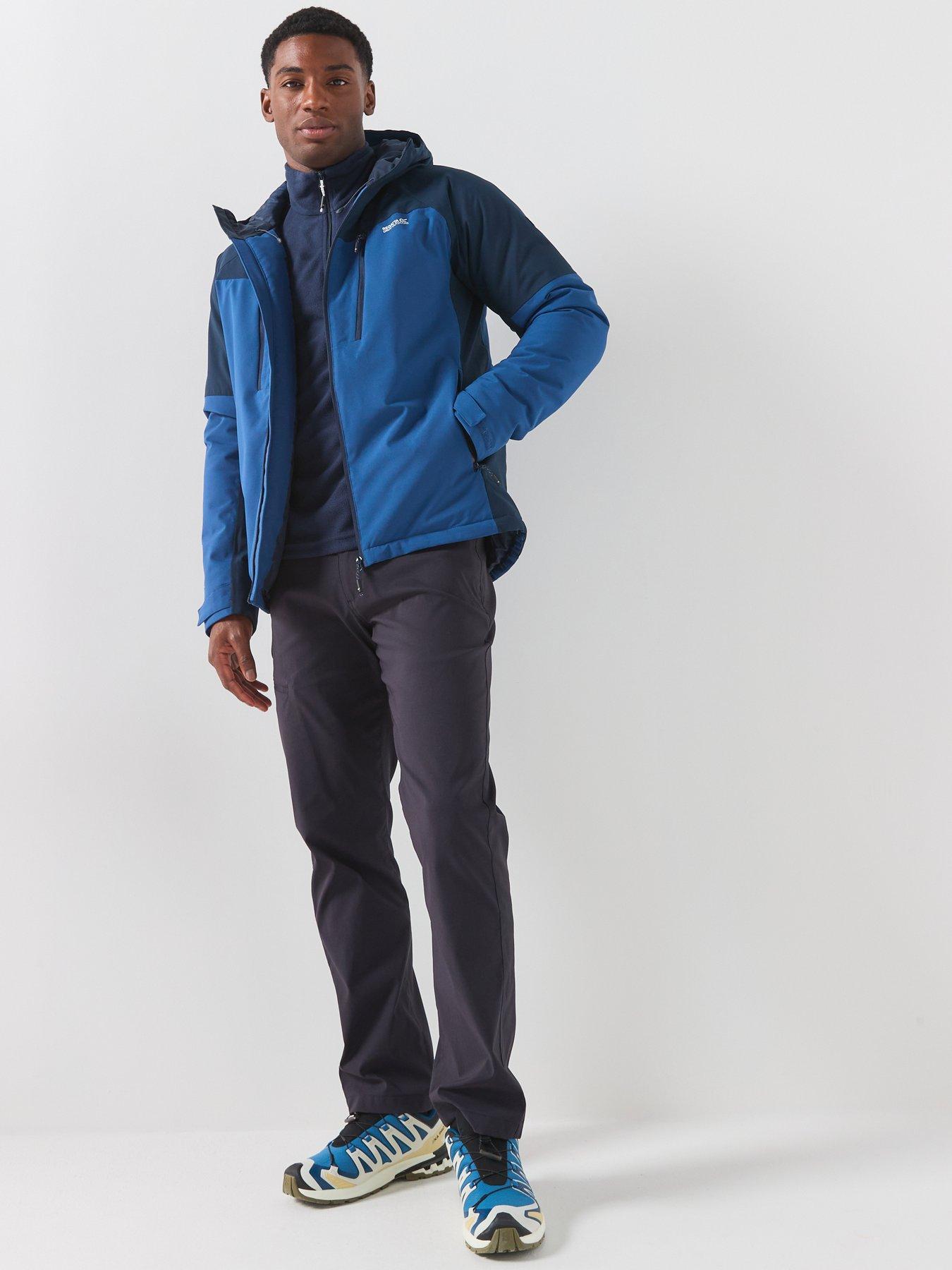 Image 3 of 7 of Regatta Mens Highton Stretch Padded Waterproof Insulated Jacket - Blue