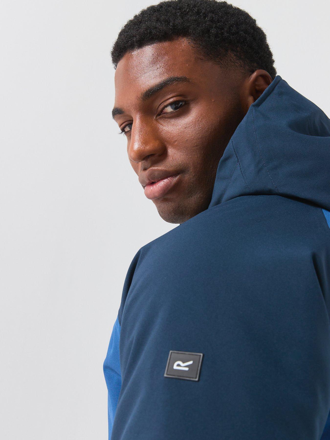 Image 4 of 7 of Regatta Mens Highton Stretch Padded Waterproof Insulated Jacket - Blue