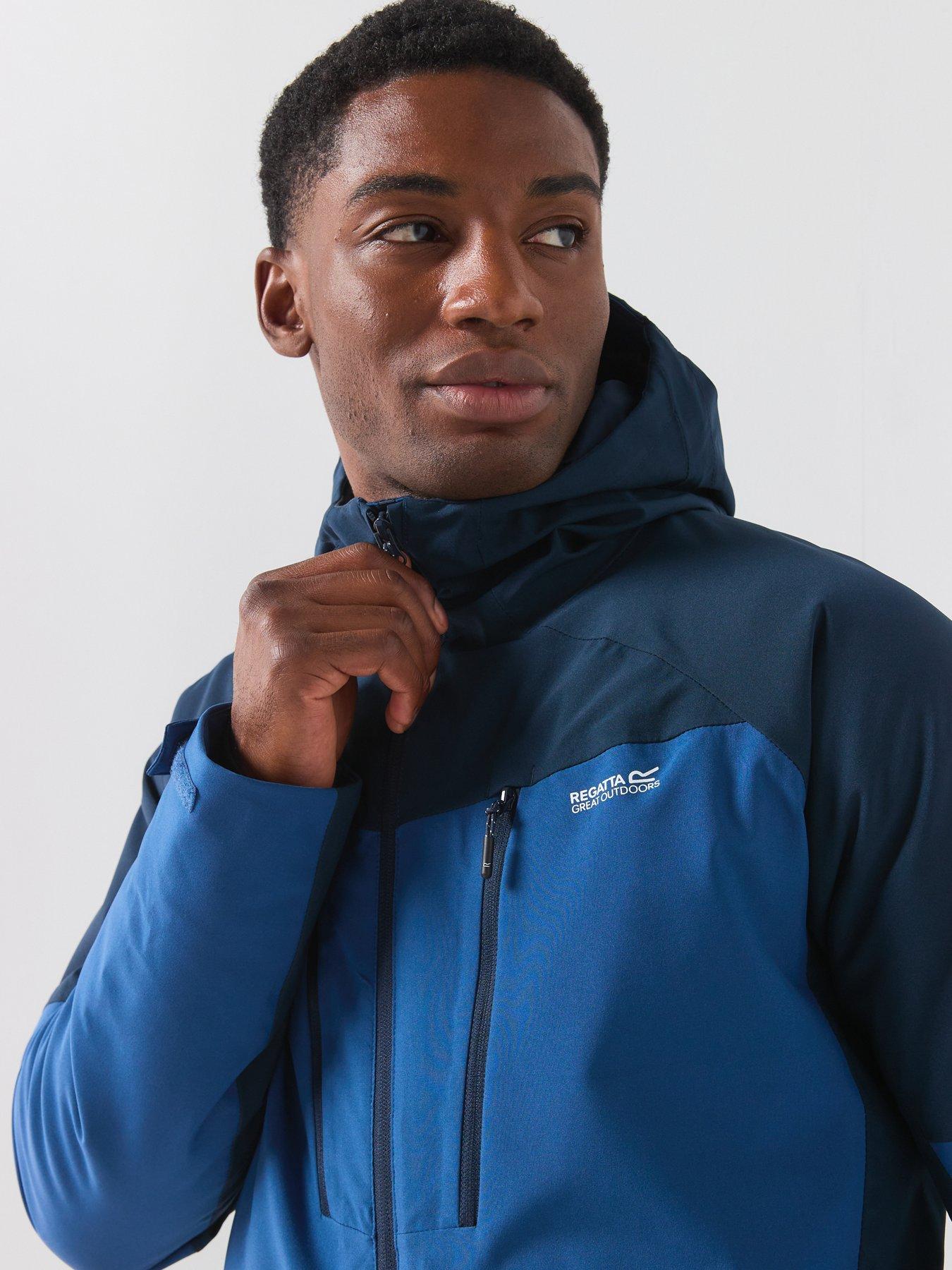 Image 6 of 7 of Regatta Mens Highton Stretch Padded Waterproof Insulated Jacket - Blue