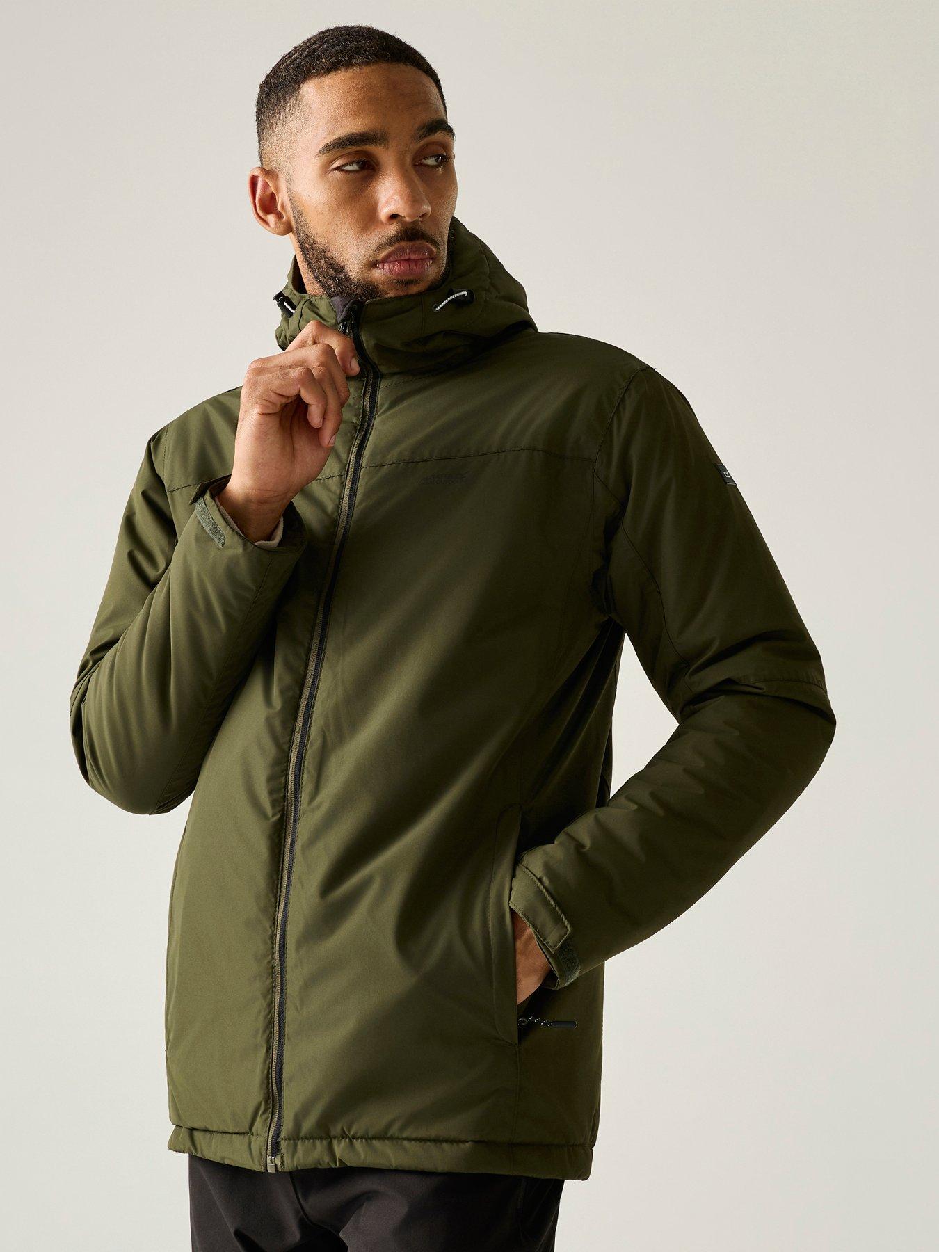 Regatta Men's Thornridge Waterproof Insulated Puffer Jacket - Dark Khaki - XL - Image 8