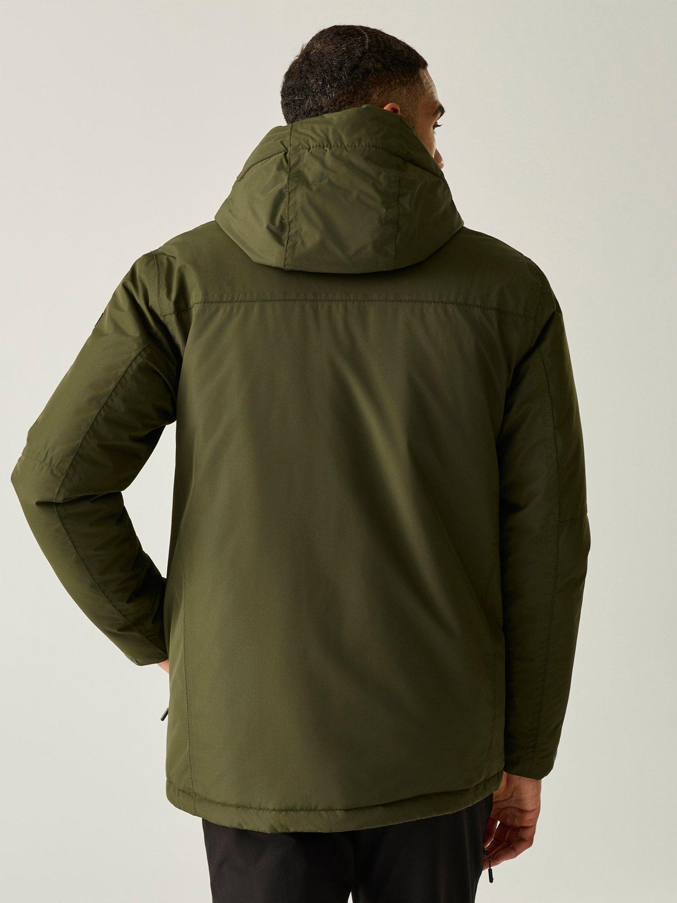 Image 2 of 7 of Regatta Mens Thornridge Waterproof Insulated Jacket -dark Khaki