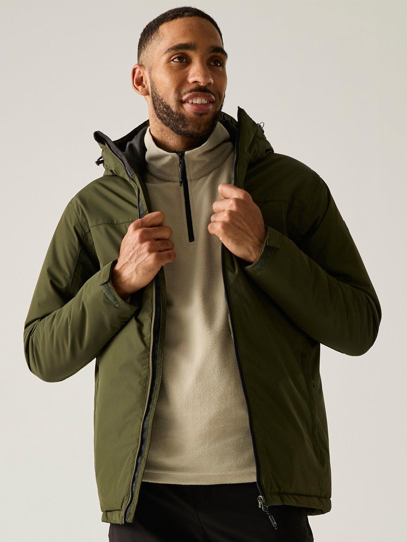 Image 3 of 7 of Regatta Mens Thornridge Waterproof Insulated Jacket -dark Khaki