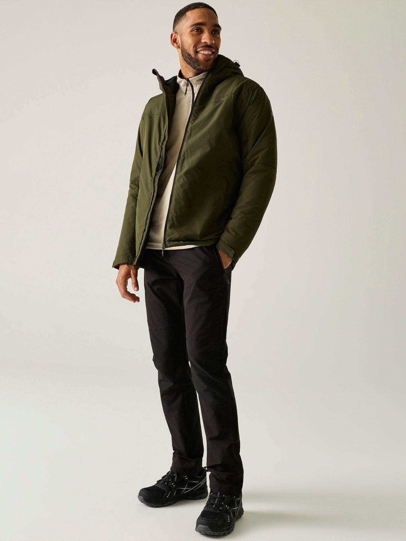 Image 4 of 7 of Regatta Mens Thornridge Waterproof Insulated Jacket -dark Khaki