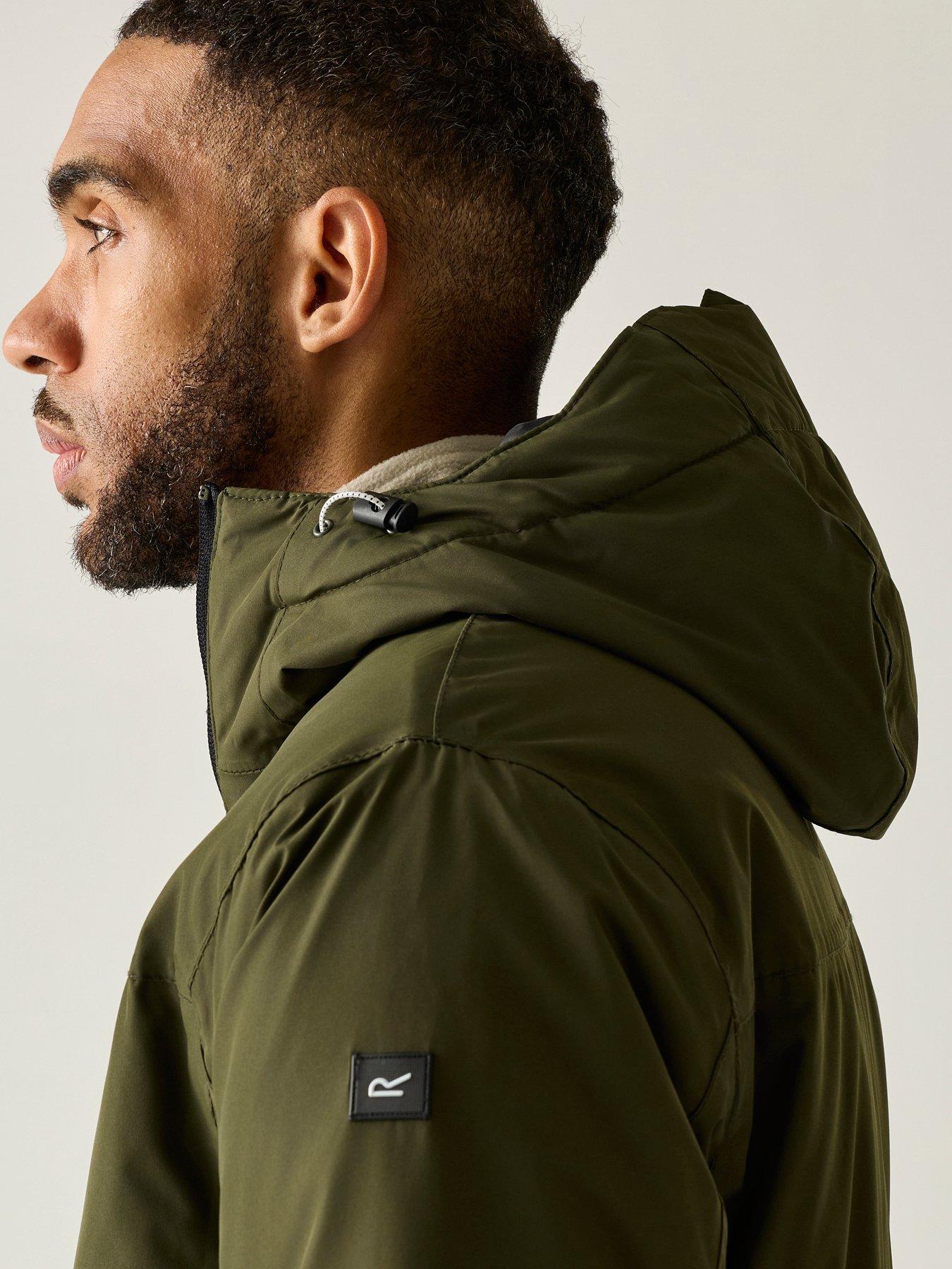 Image 5 of 7 of Regatta Mens Thornridge Waterproof Insulated Jacket -dark Khaki