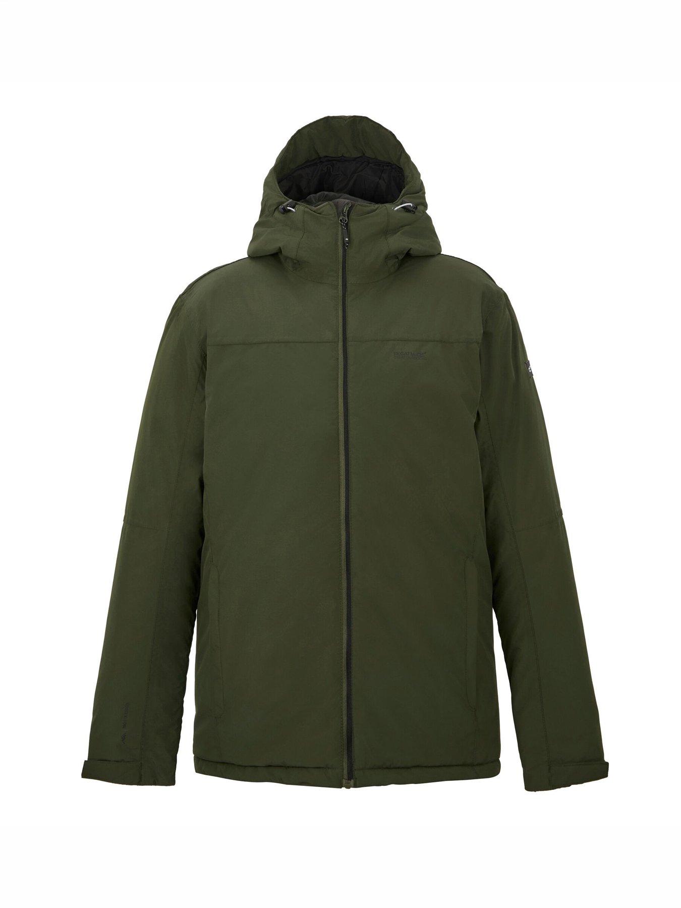 Image 6 of 7 of Regatta Mens Thornridge Waterproof Insulated Jacket -dark Khaki