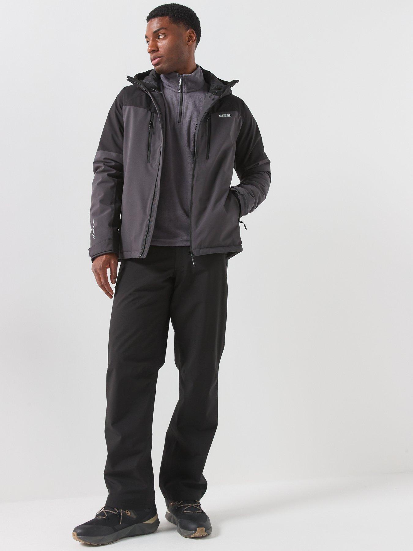 Image 3 of 7 of Regatta Mens Highton Waterproof Insulated Stretch Jacket - Grey