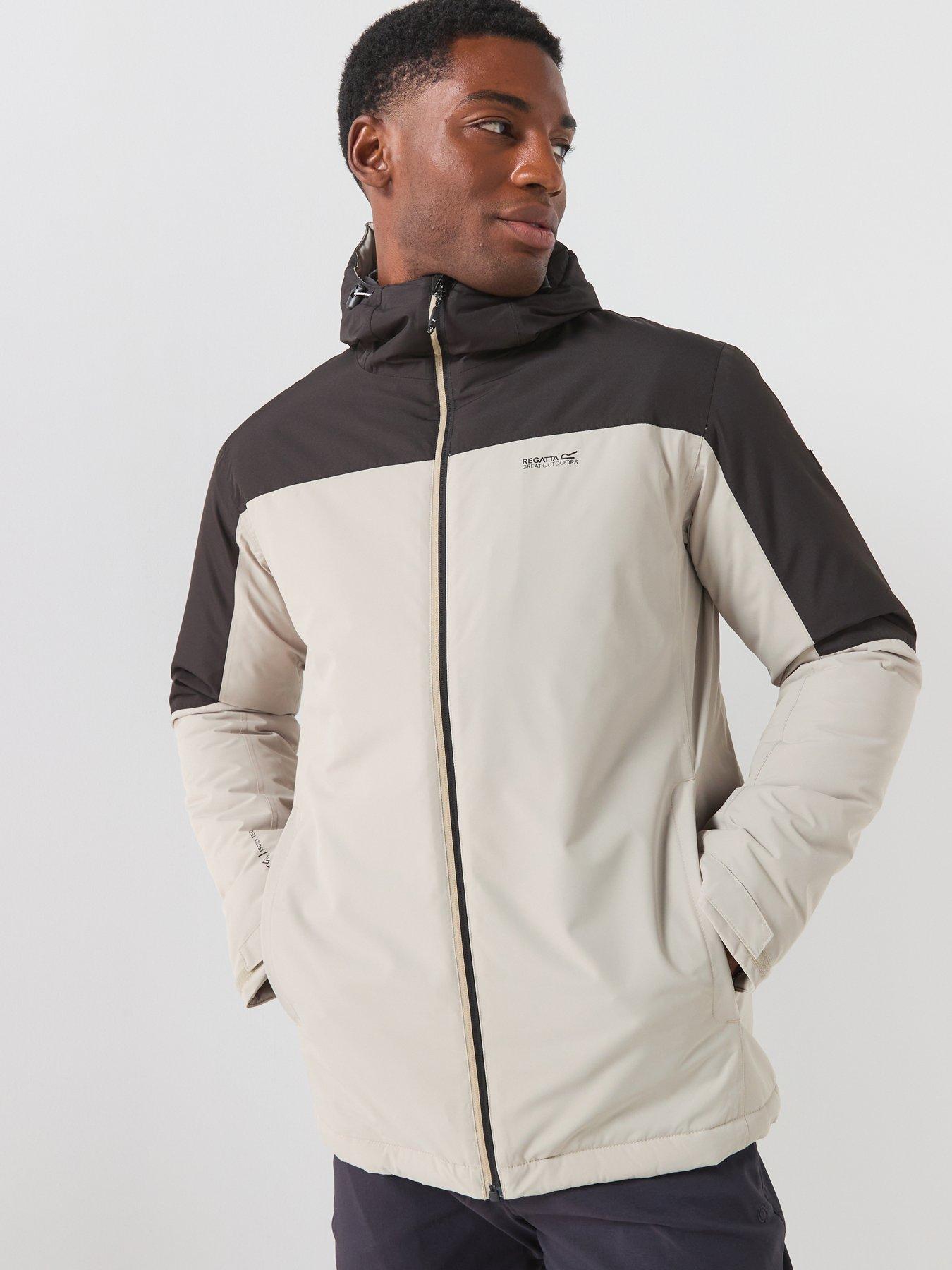 Image 1 of 7 of Regatta Mens Thornridge Waterproof Insulated Jacket -abbeystone/black