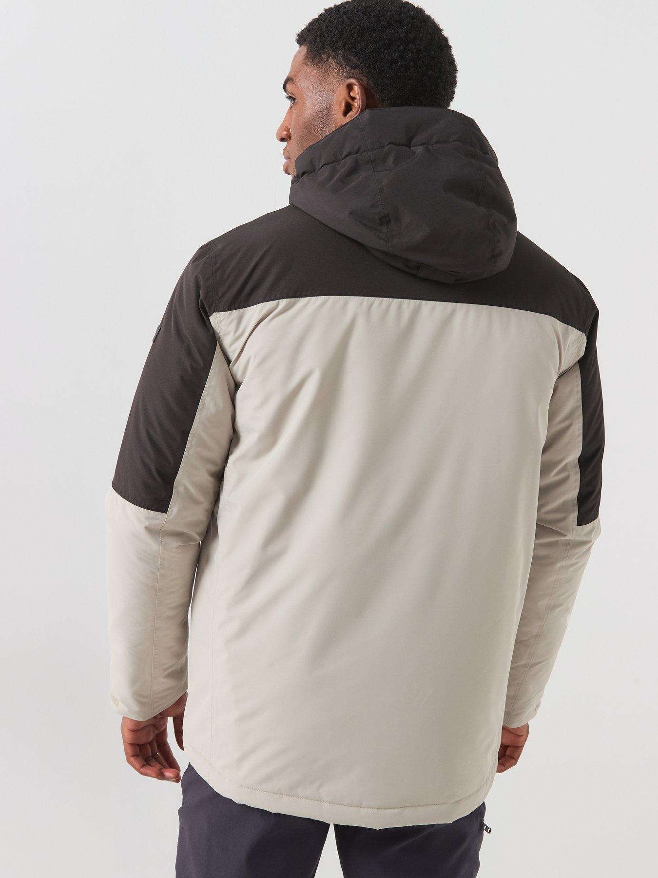 Image 2 of 7 of Regatta Mens Thornridge Waterproof Insulated Jacket -abbeystone/black