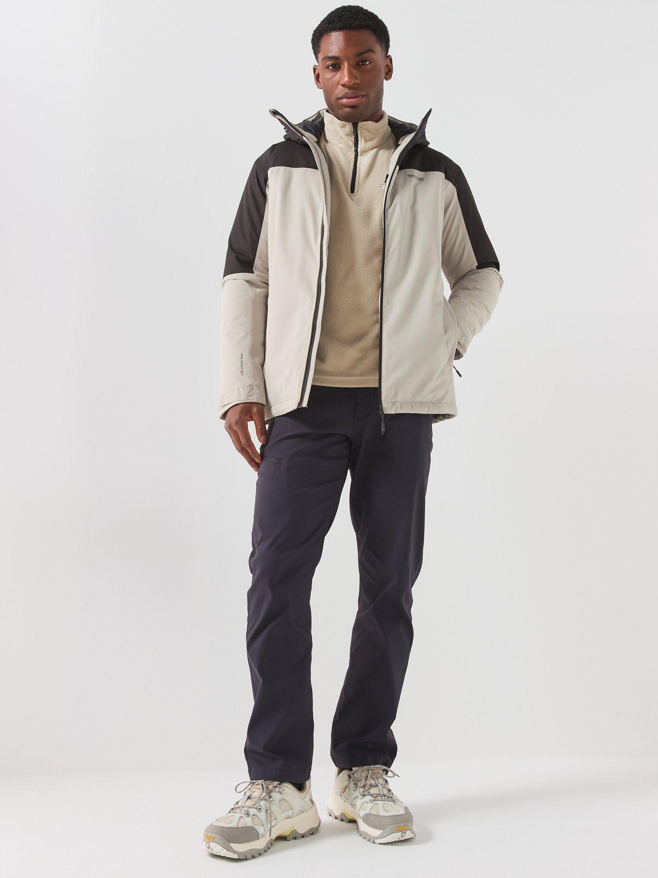 Image 3 of 7 of Regatta Mens Thornridge Waterproof Insulated Jacket -abbeystone/black