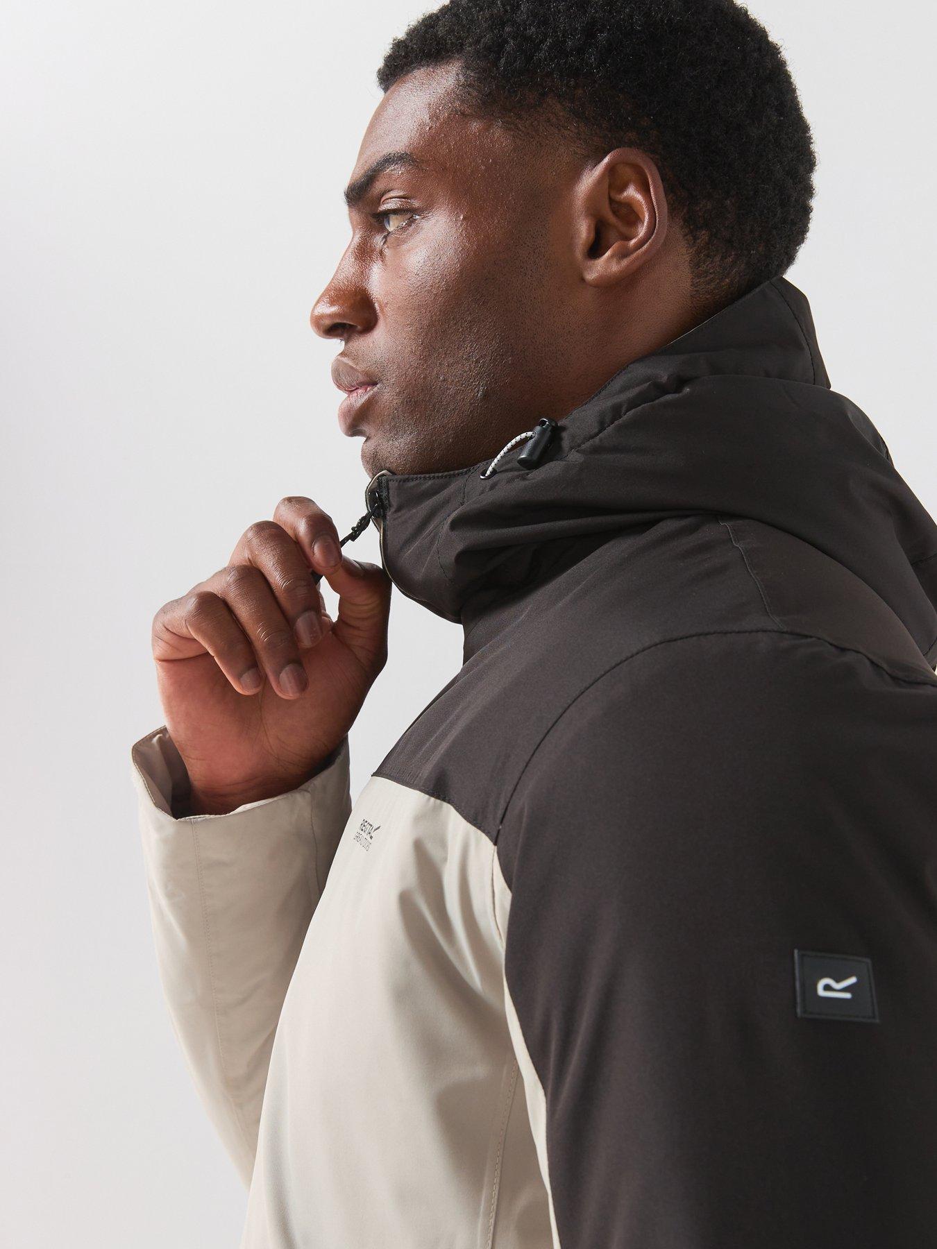 Image 5 of 7 of Regatta Mens Thornridge Waterproof Insulated Jacket -abbeystone/black