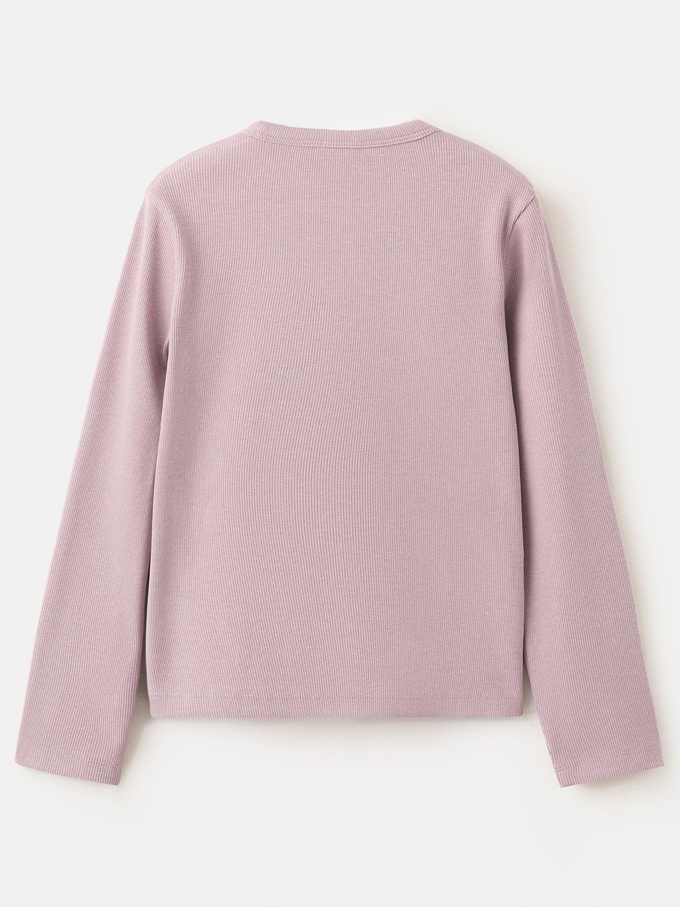 Image 2 of 4 of Mango Girls Long Sleeve T-Shirt - Purple