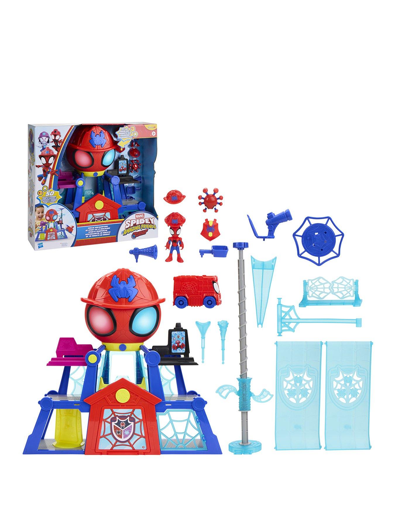 Spidey and His Amazing Friends Rescue Webquarters