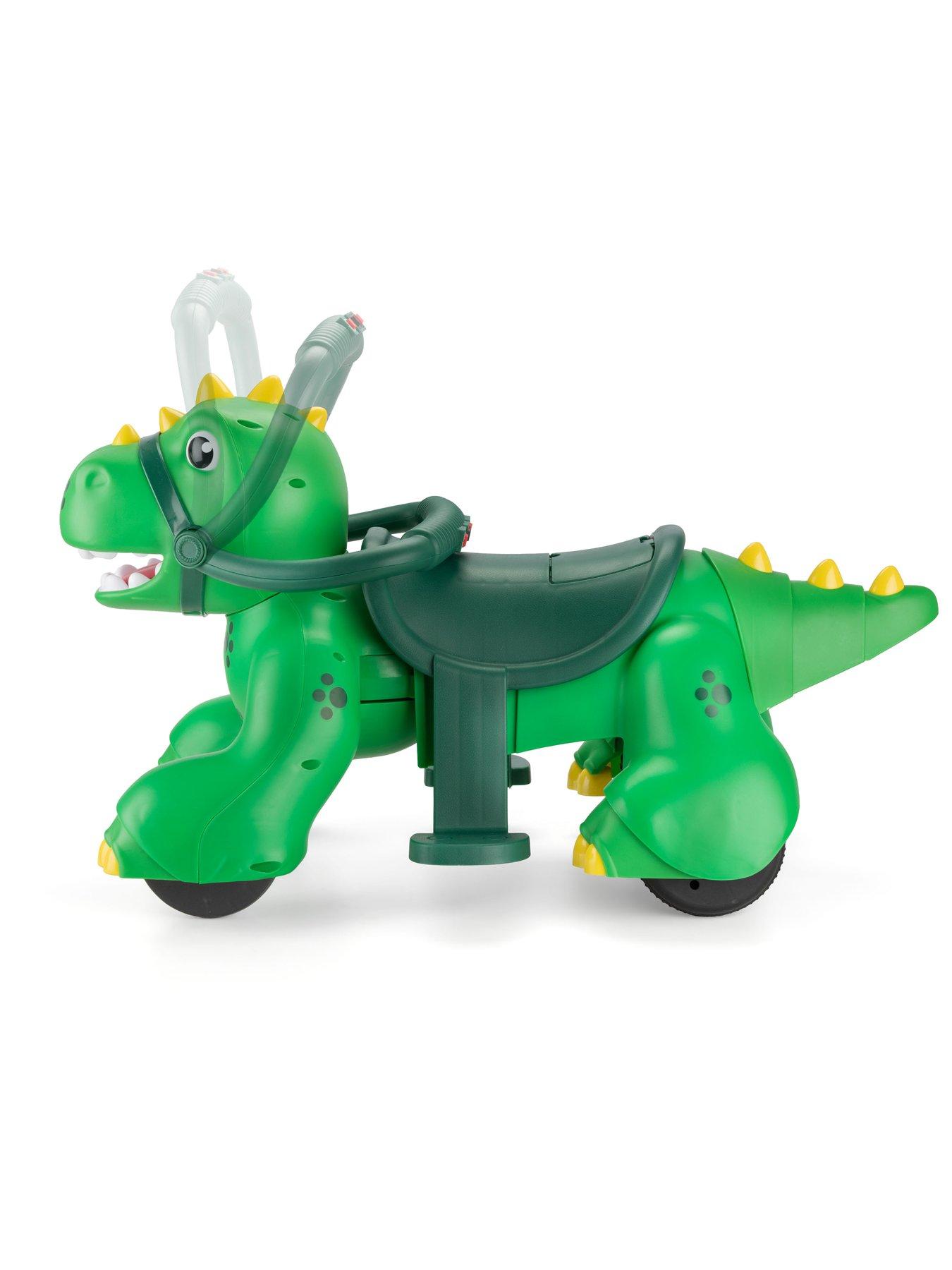 Image 3 of 7 of Light-Up Mist Roaring Dino Electric Ride-On Ride-On