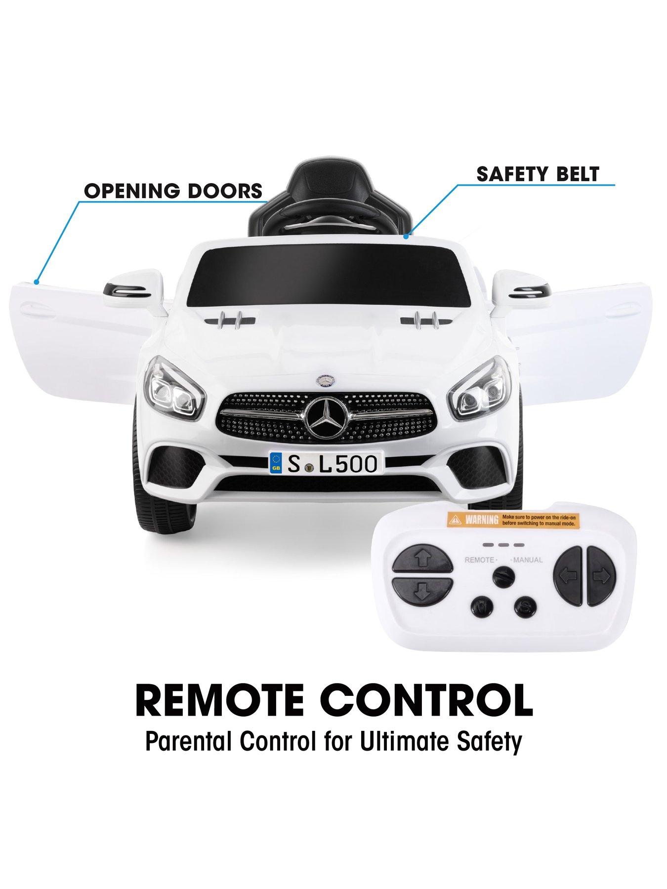 Image 4 of 7 of Parental Remote Control Mercedes-Benz SL500 Electric Ride-On Car