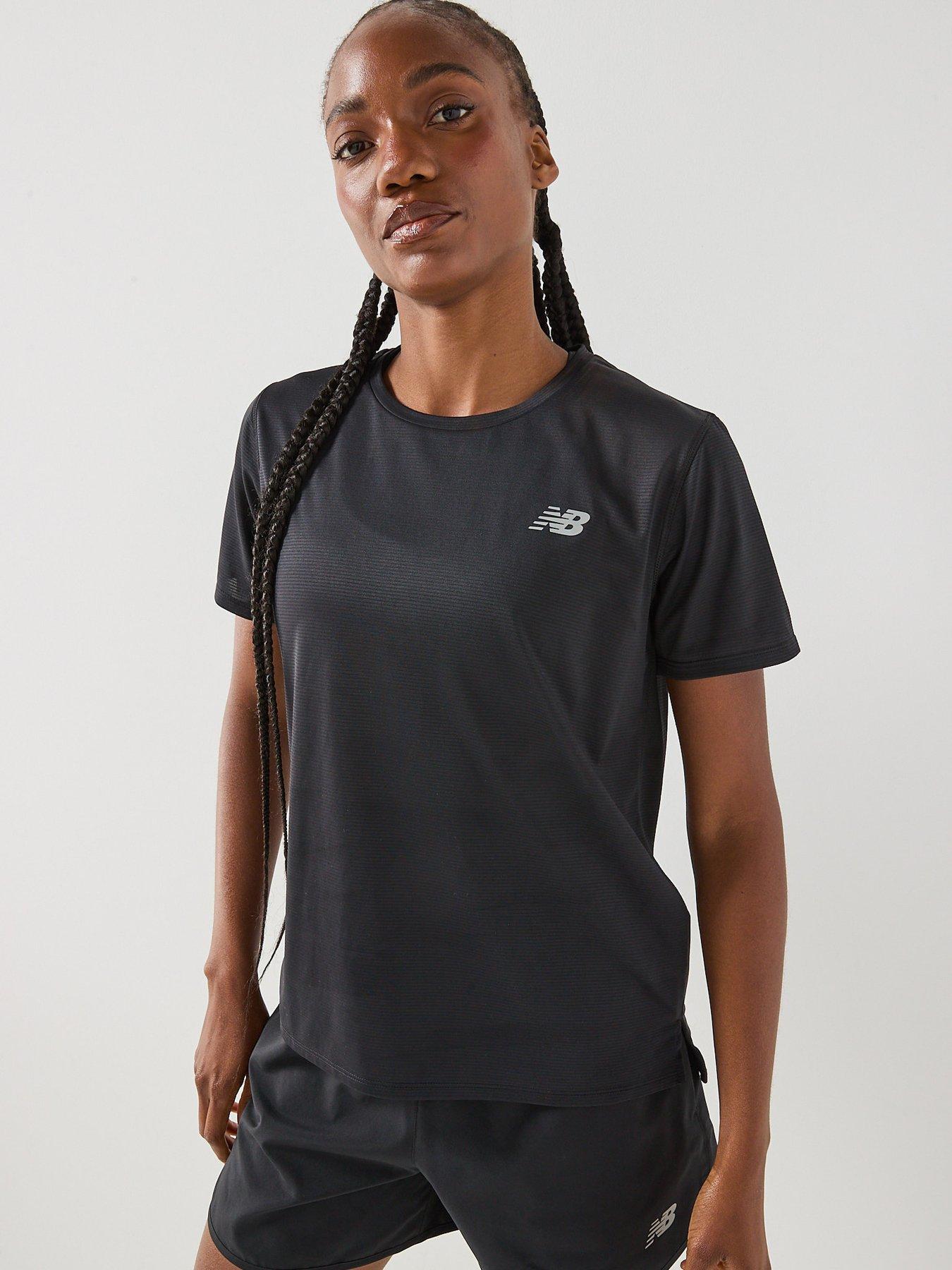 New Balance Women's Running Essential T-Shirt - Black