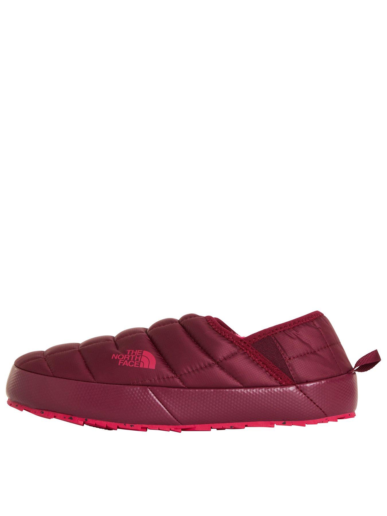Image 1 of 5 of The North Face Womens Thermoball Traction Mules - Burgundy