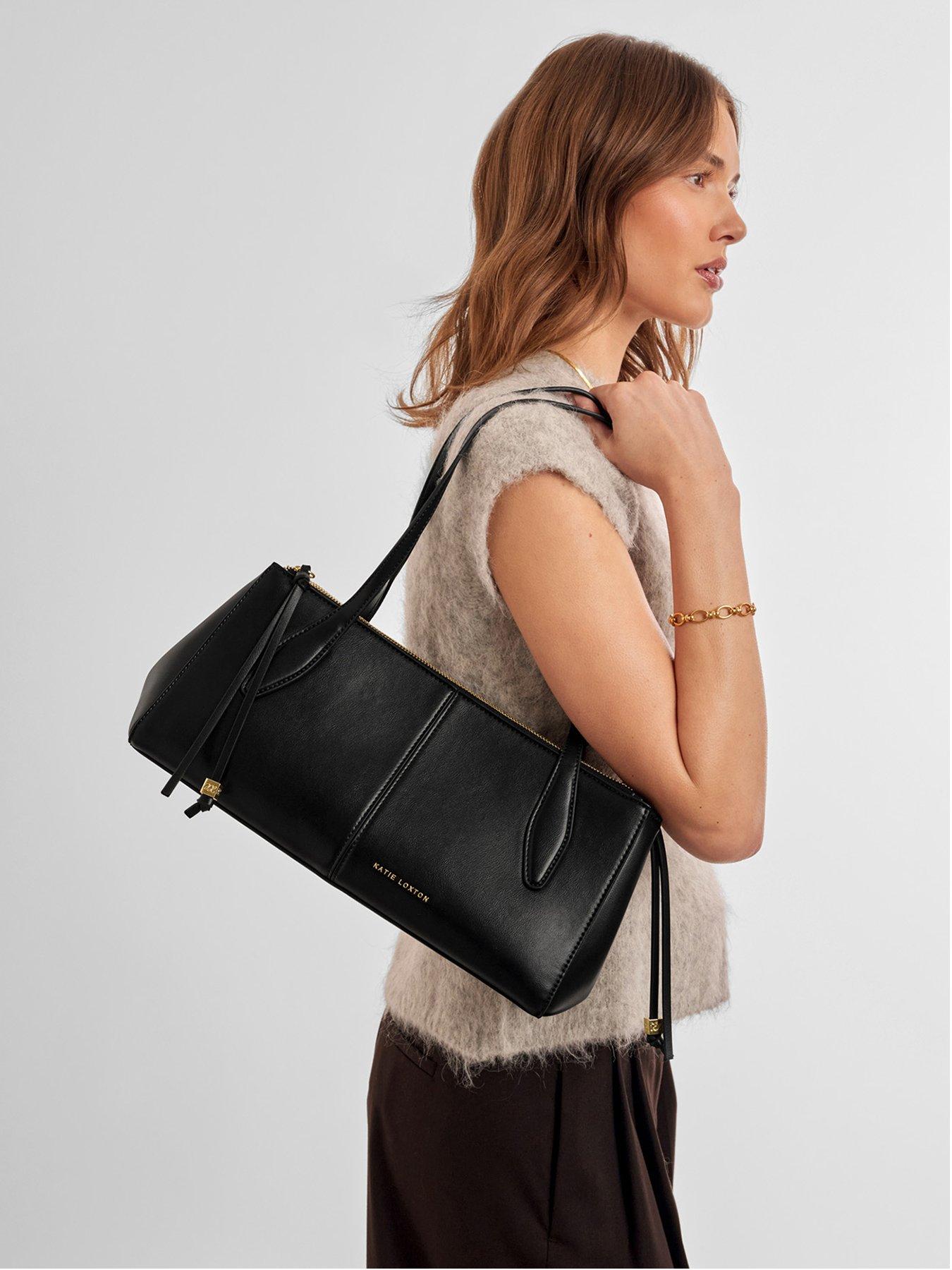 Katie Loxton Hattie Shoulder Bag - Black