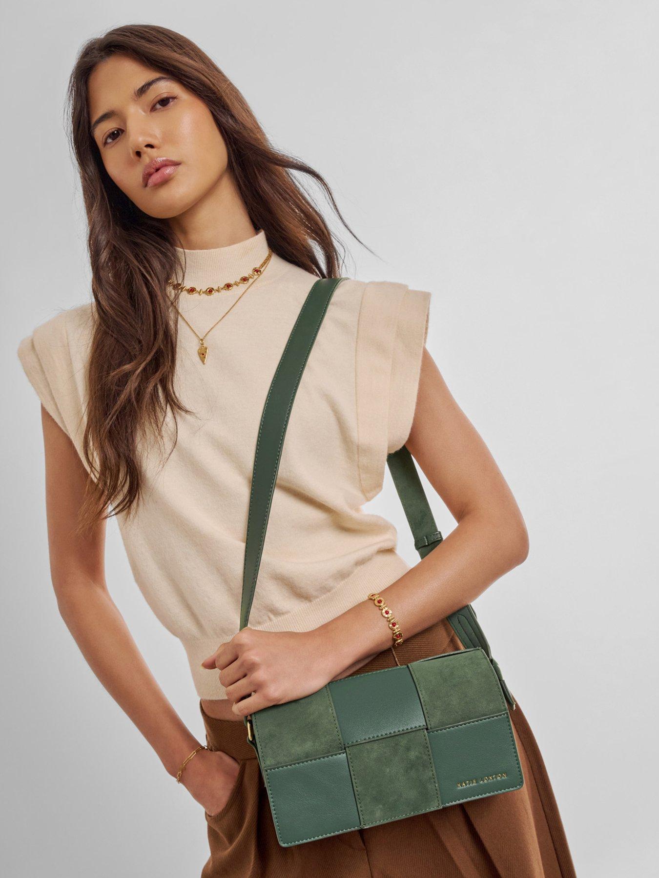 Katie Loxton Taya Crossbody Bag - Forest Green
