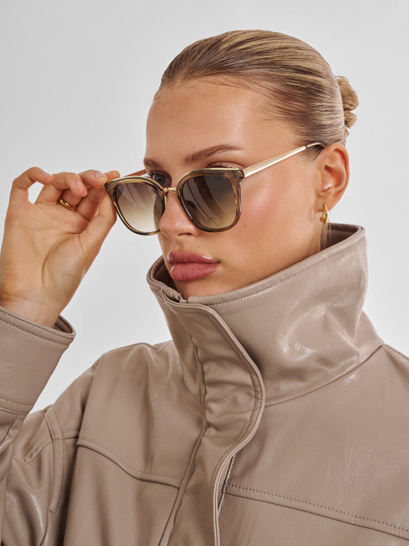 Katie Loxton Provence Sunglasses - Transparent Khaki