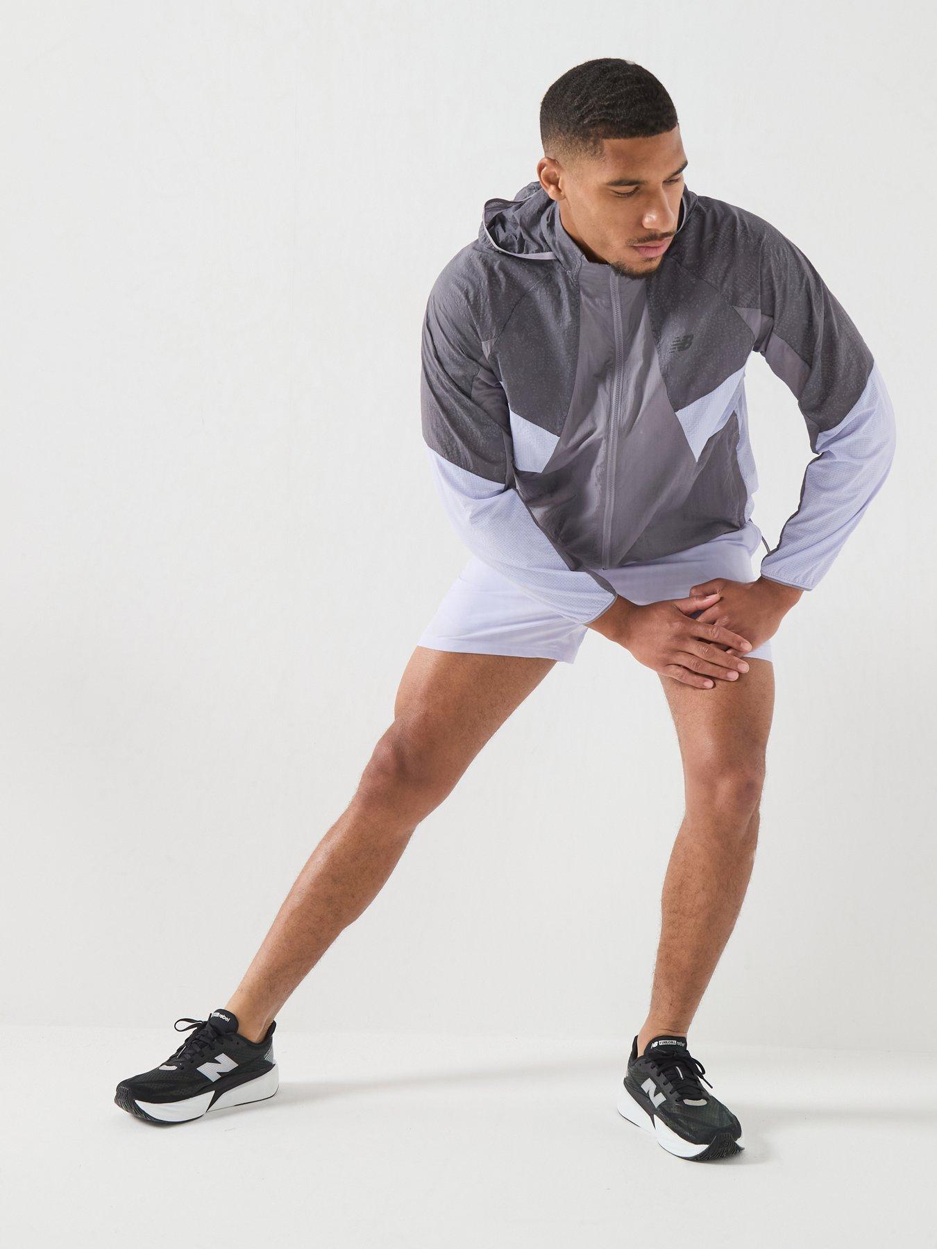 Image 3 of 6 of New Balance Mens Running Reflective Rc Jacket - Grey