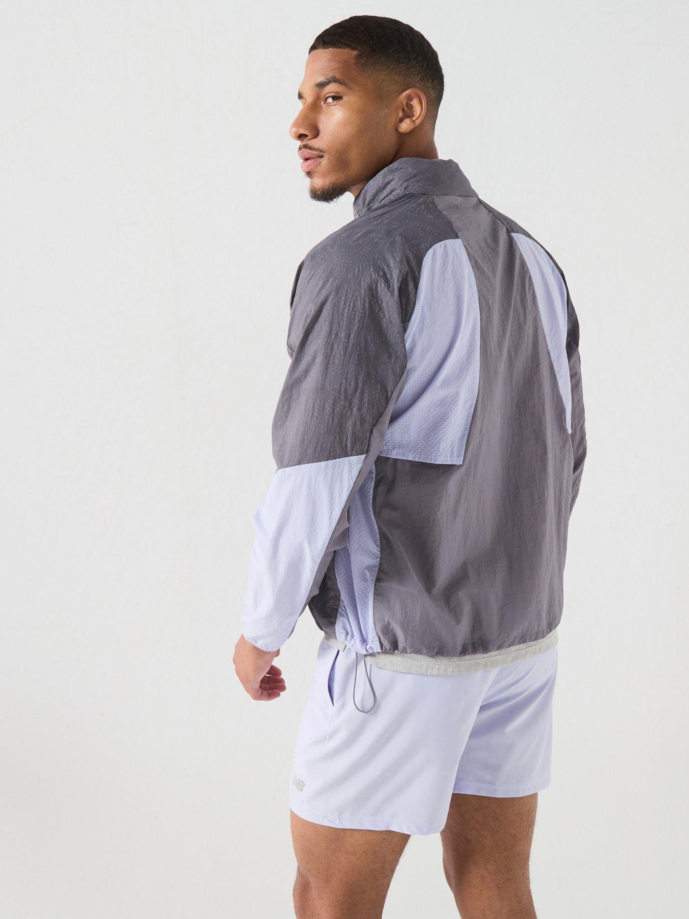 Image 5 of 6 of New Balance Mens Running Reflective Rc Jacket - Grey