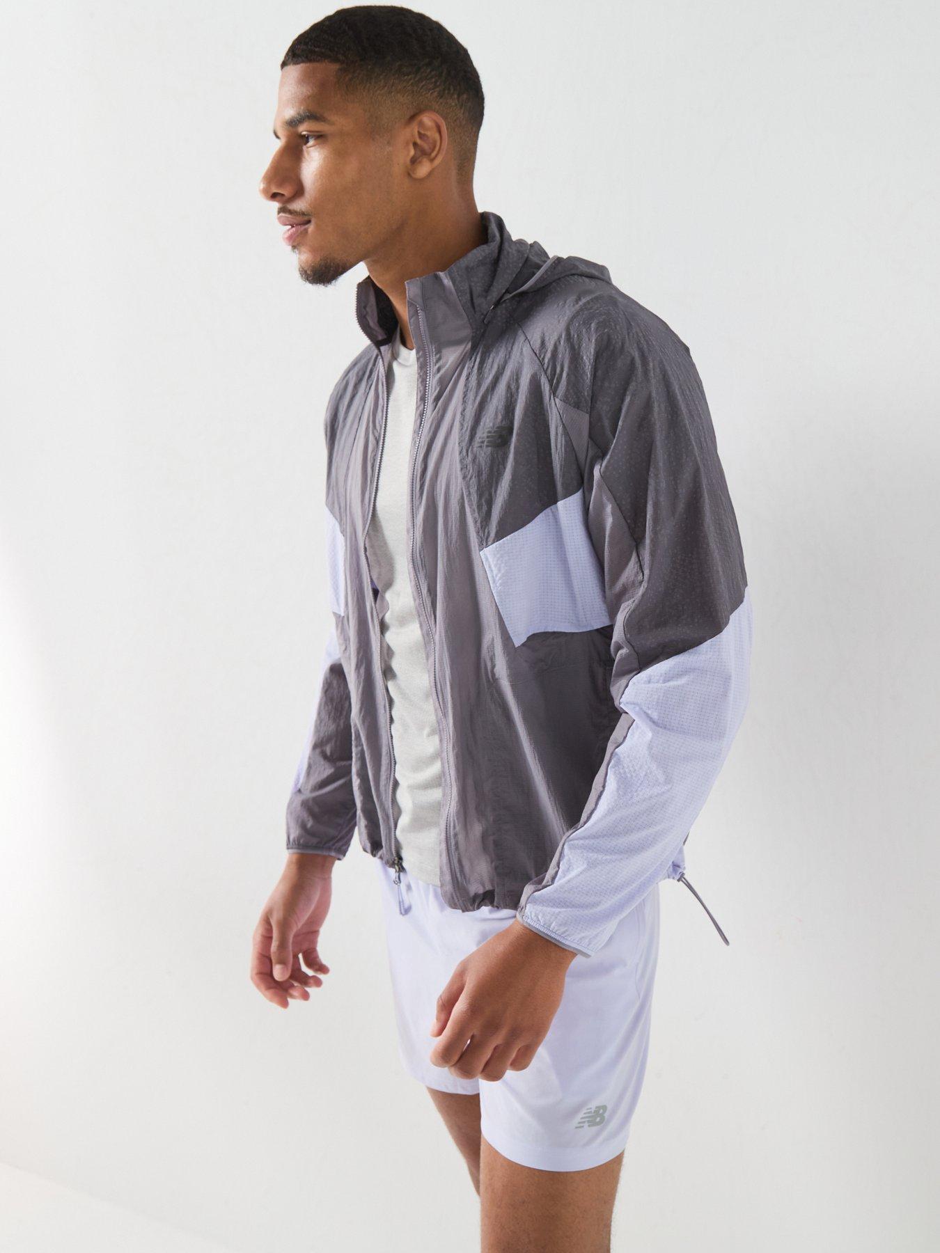 Image 6 of 6 of New Balance Mens Running Reflective Rc Jacket - Grey