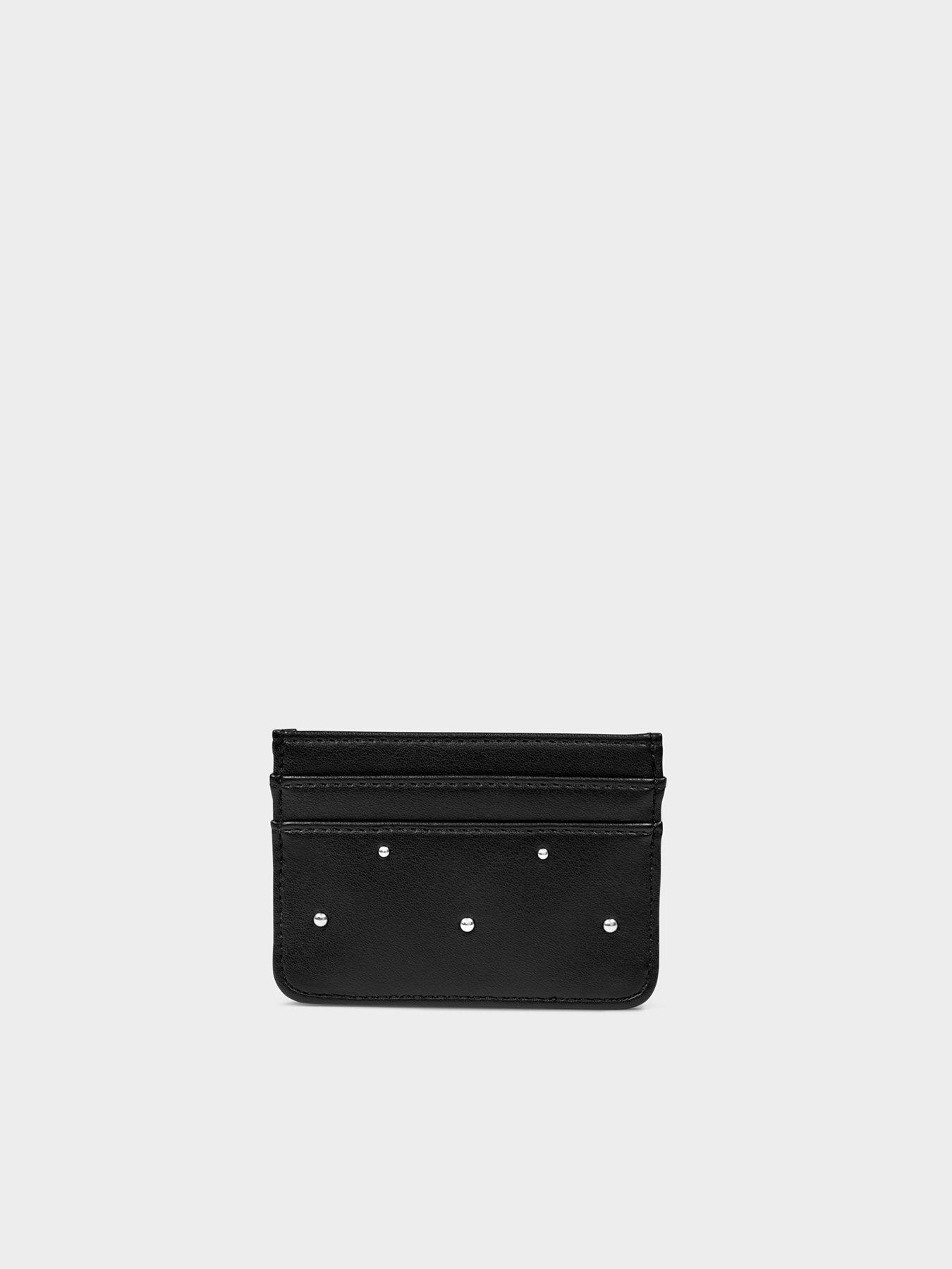 Image 2 of 4 of Katie Loxton Avery Cardholder - Black Studded