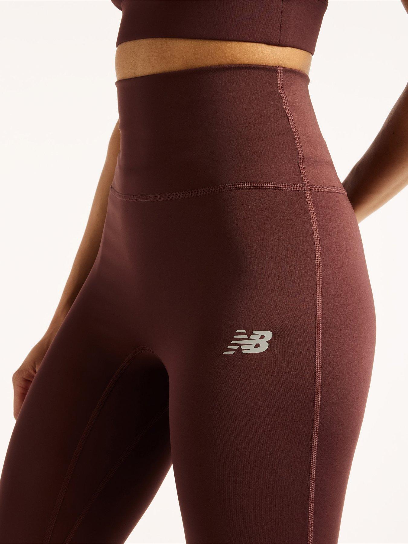 Image 3 of 4 of New Balance Womens Training Essential High Rise 25inch Legging - Red
