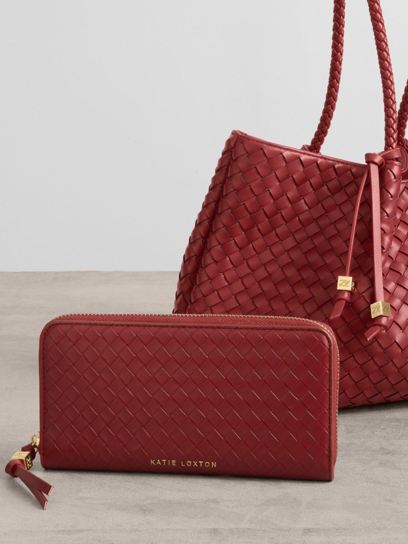 Image 2 of 5 of Katie Loxton Nova Purse - Crimson