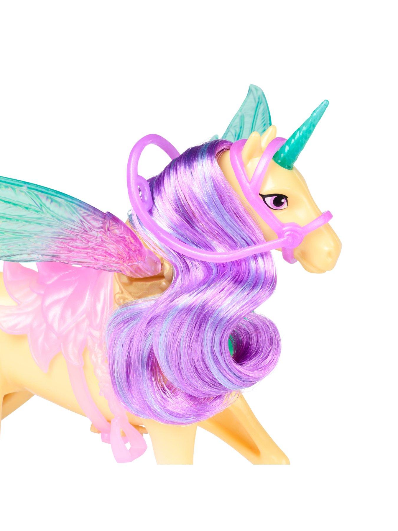 Image 5 of 7 of Unicorn Academy Winged Ava And Leaf Doll Set